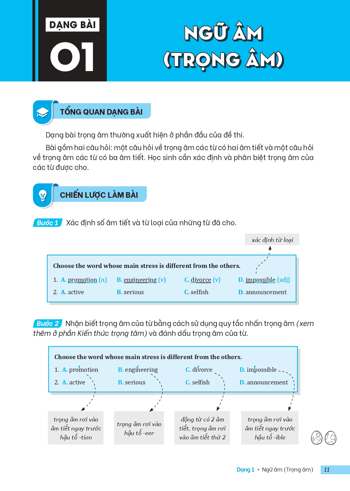 giải thích và ôn luyện chuyên đề tiếng anh thi vào lớp 6 trường thcs chất lượng cao