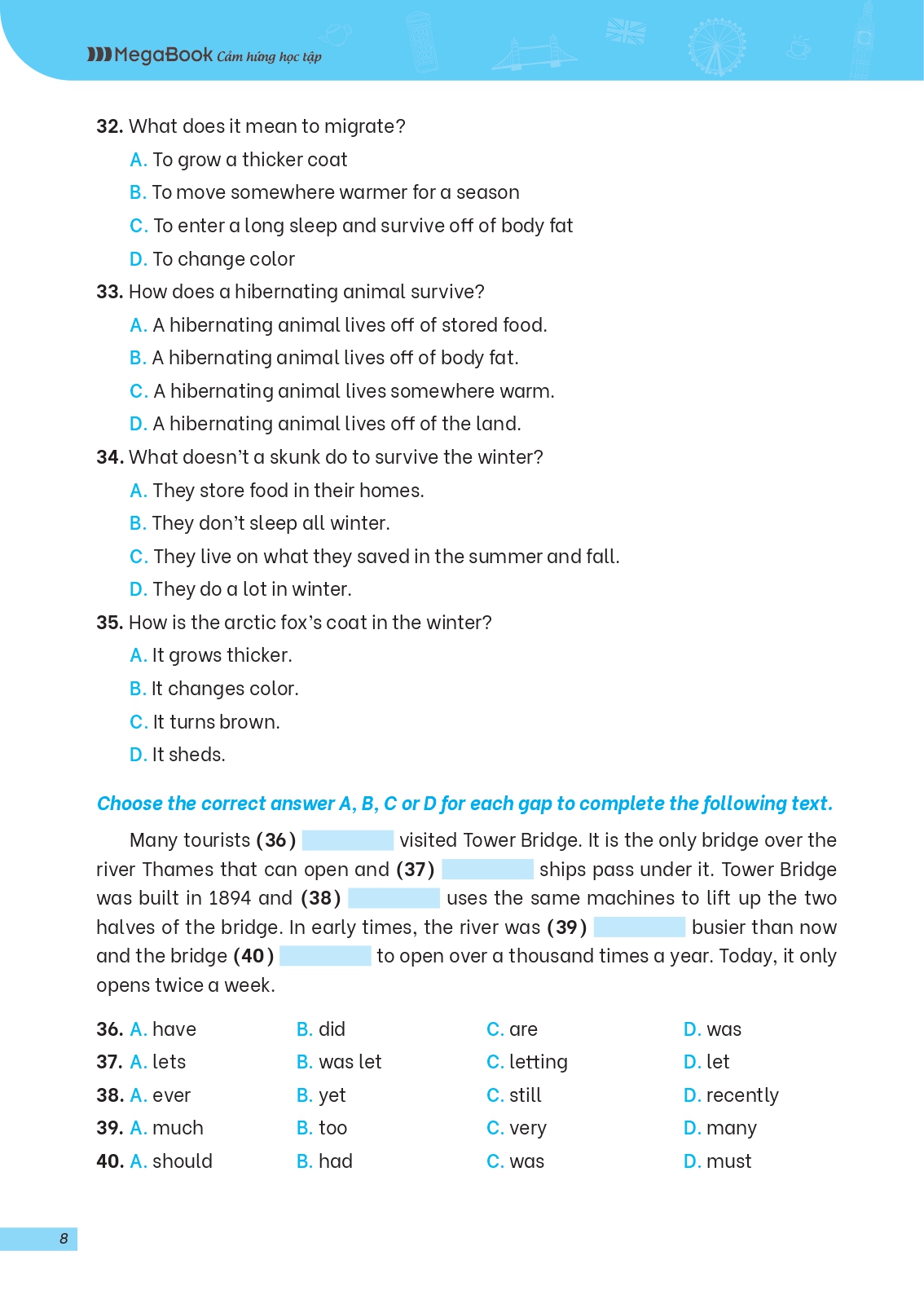 giải thích và ôn luyện chuyên đề tiếng anh thi vào lớp 6 trường thcs chất lượng cao