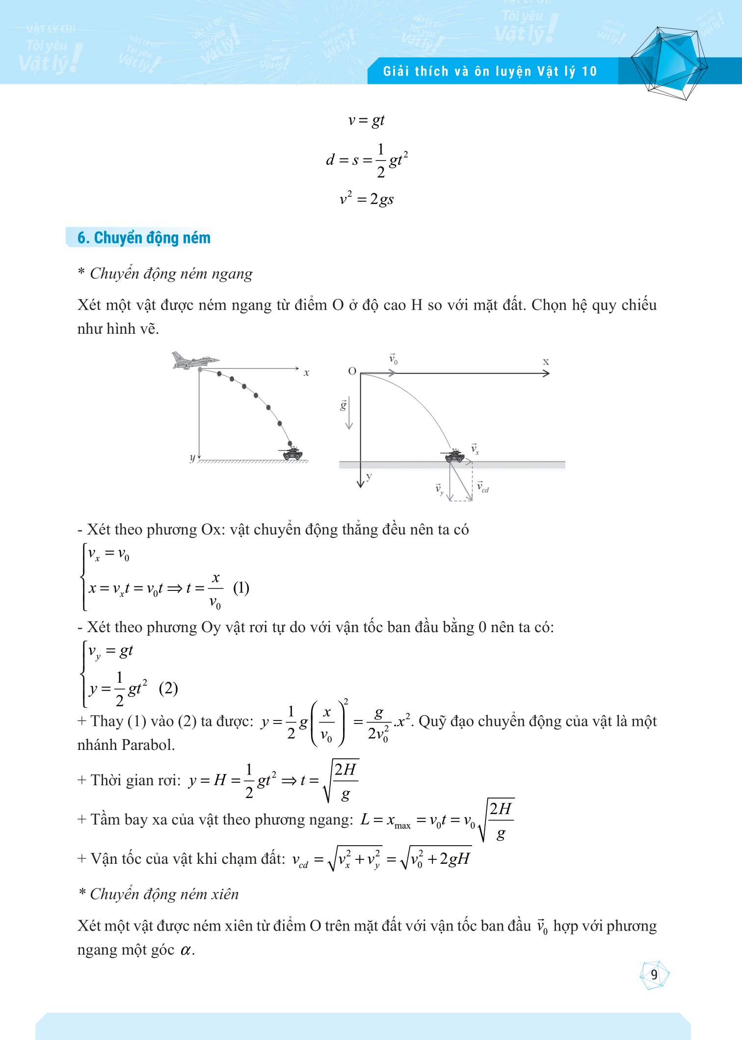 giải thích và ôn luyện vật lý 10