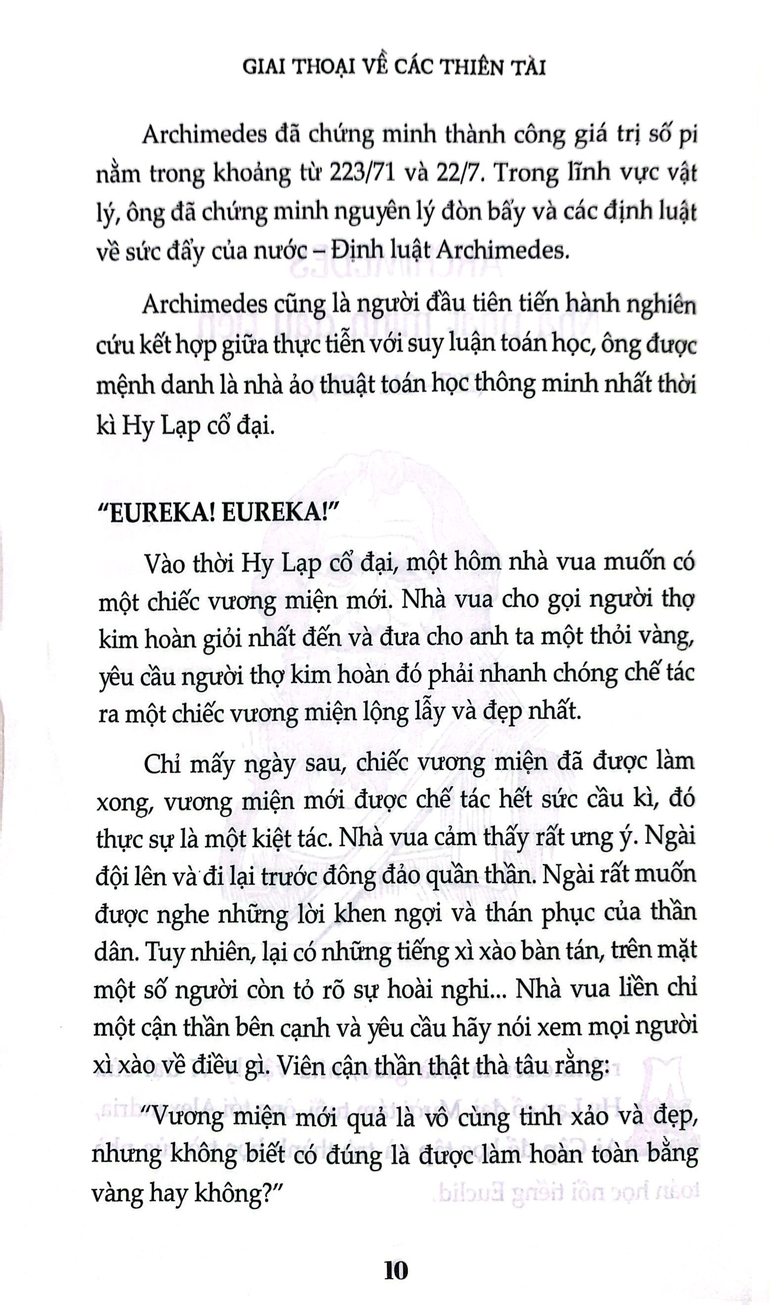 giai thoại về các thiên tài - hành trình khám phá tài năng