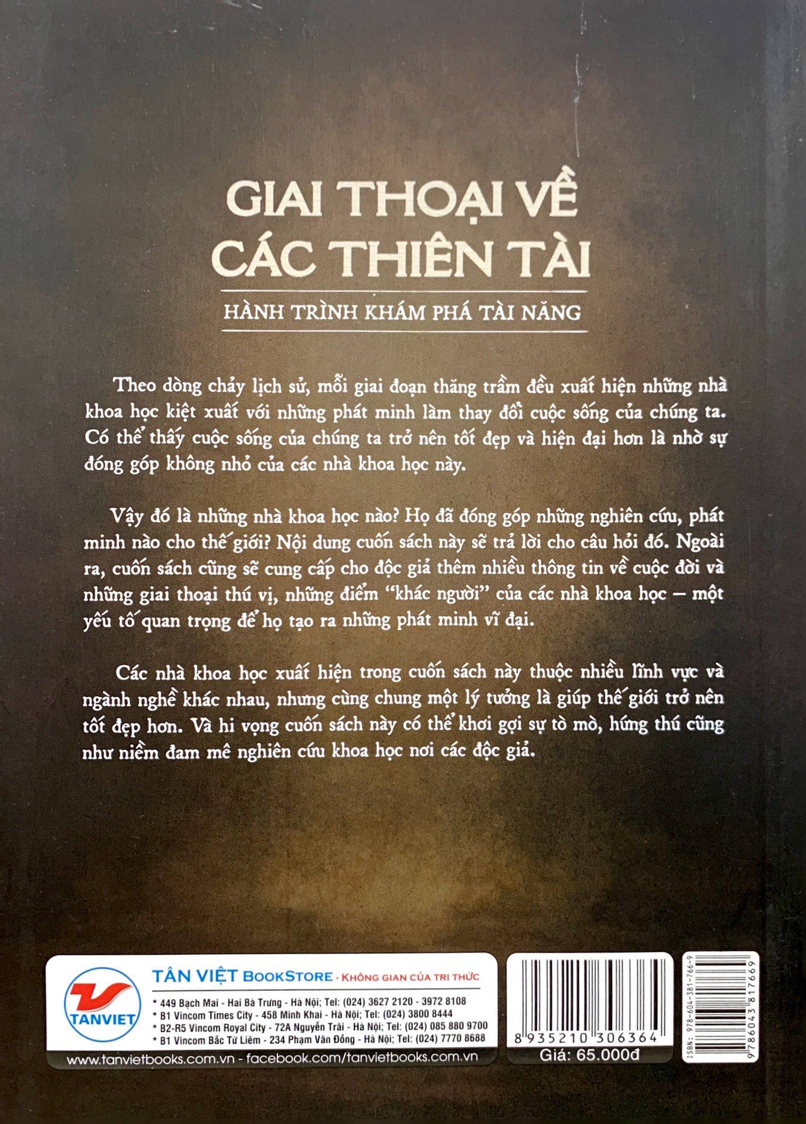 giai thoại về các thiên tài - hành trình khám phá tài năng