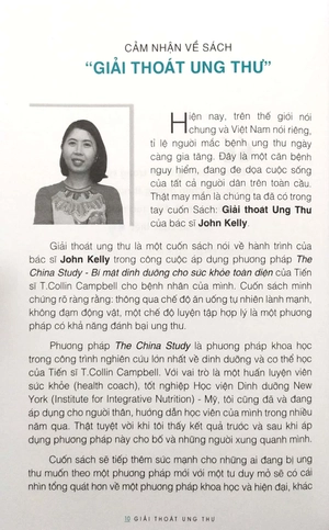 giải thoát ung thư - hành trình của bác sĩ john kelly