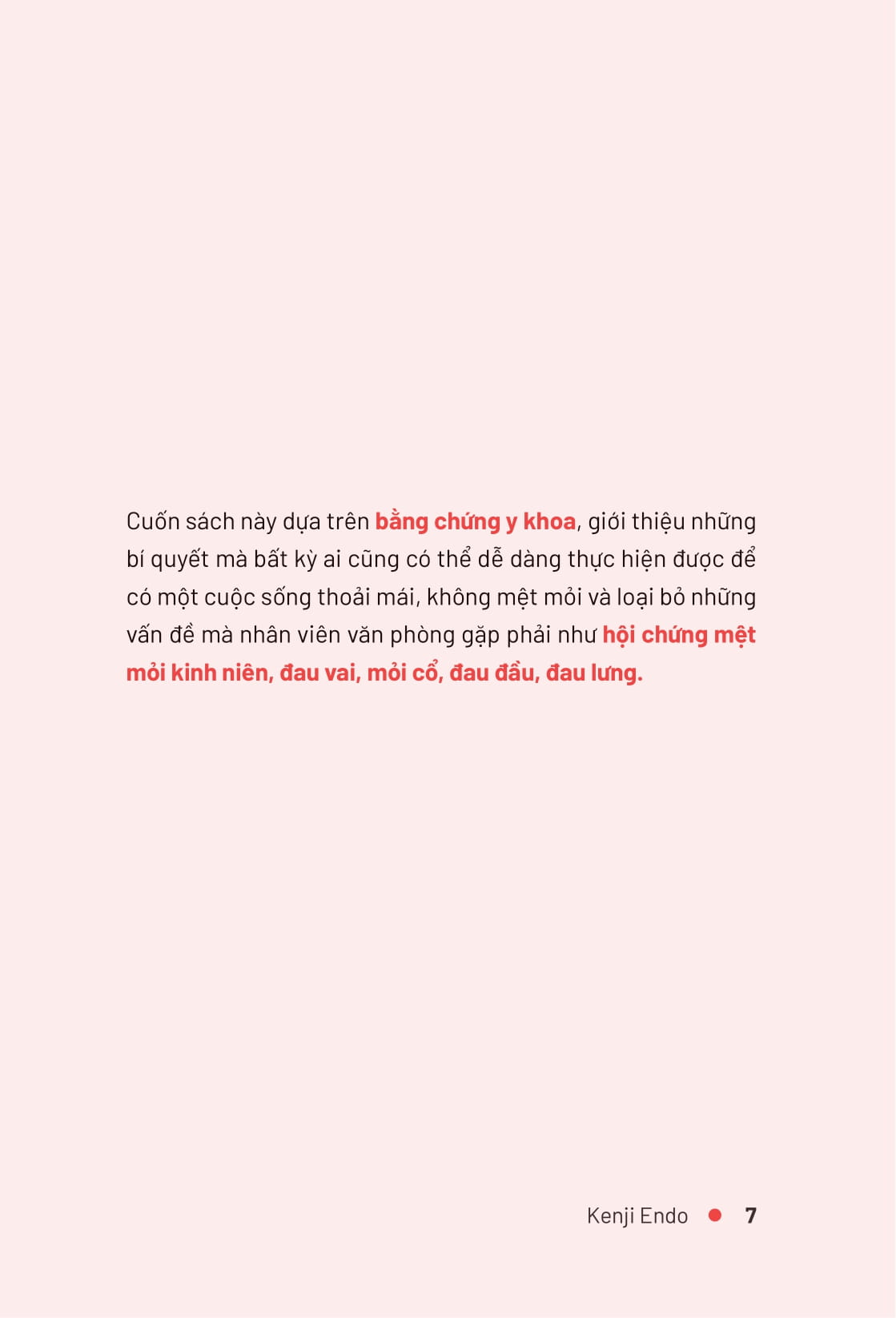 giải tỏa mọi cơn đau cho dân văn phòng