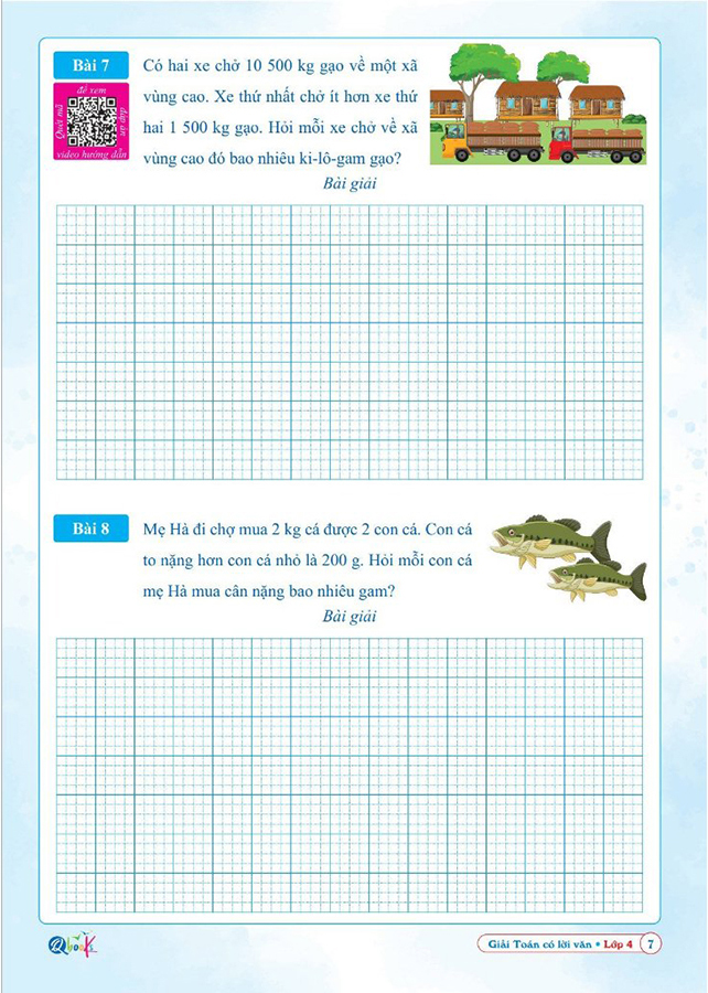 giải toán có lời văn lớp 4