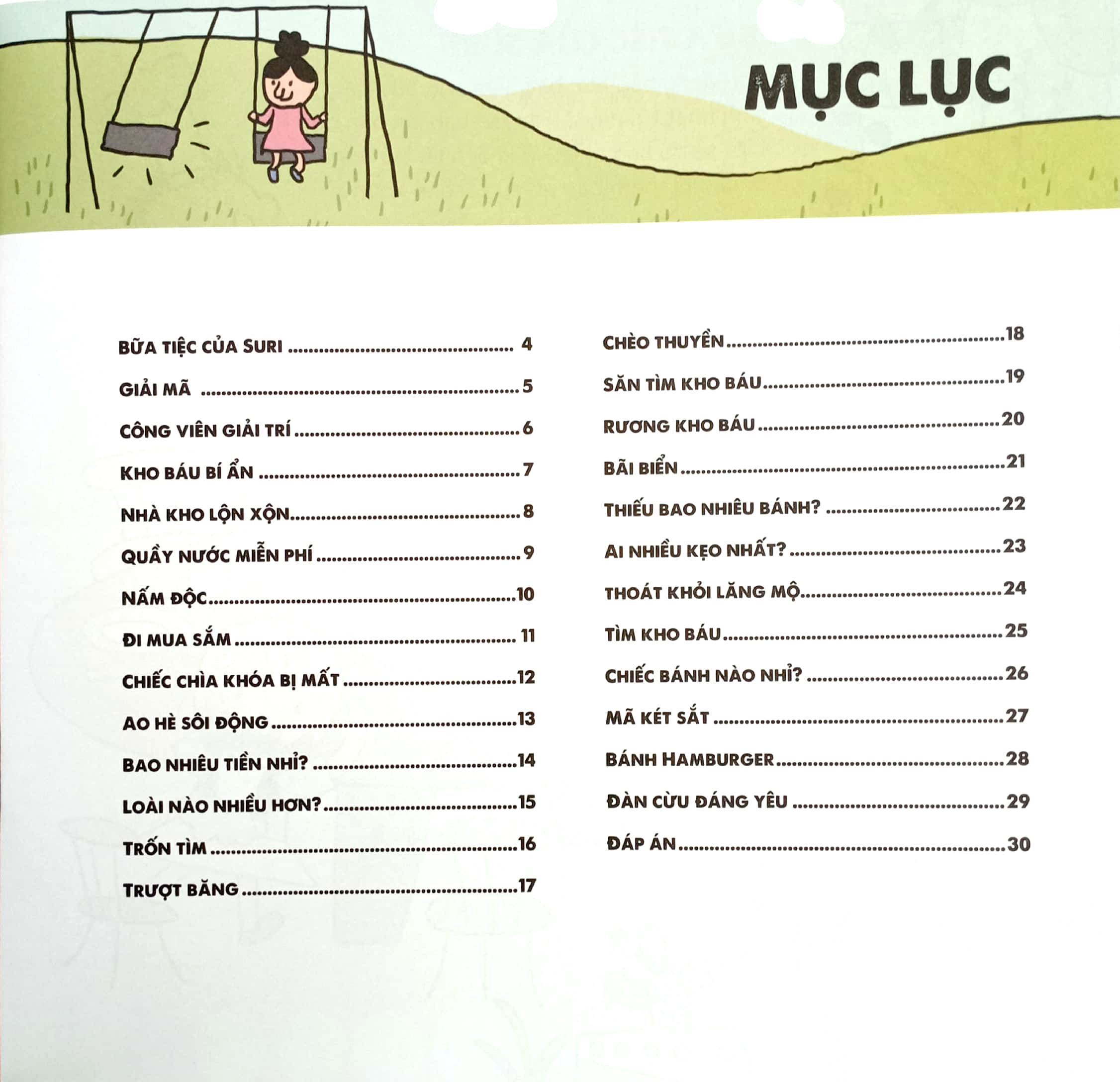 giải toán siêu vui - trò chơi tư duy cho trẻ (dành cho bé từ 5 tuổi)