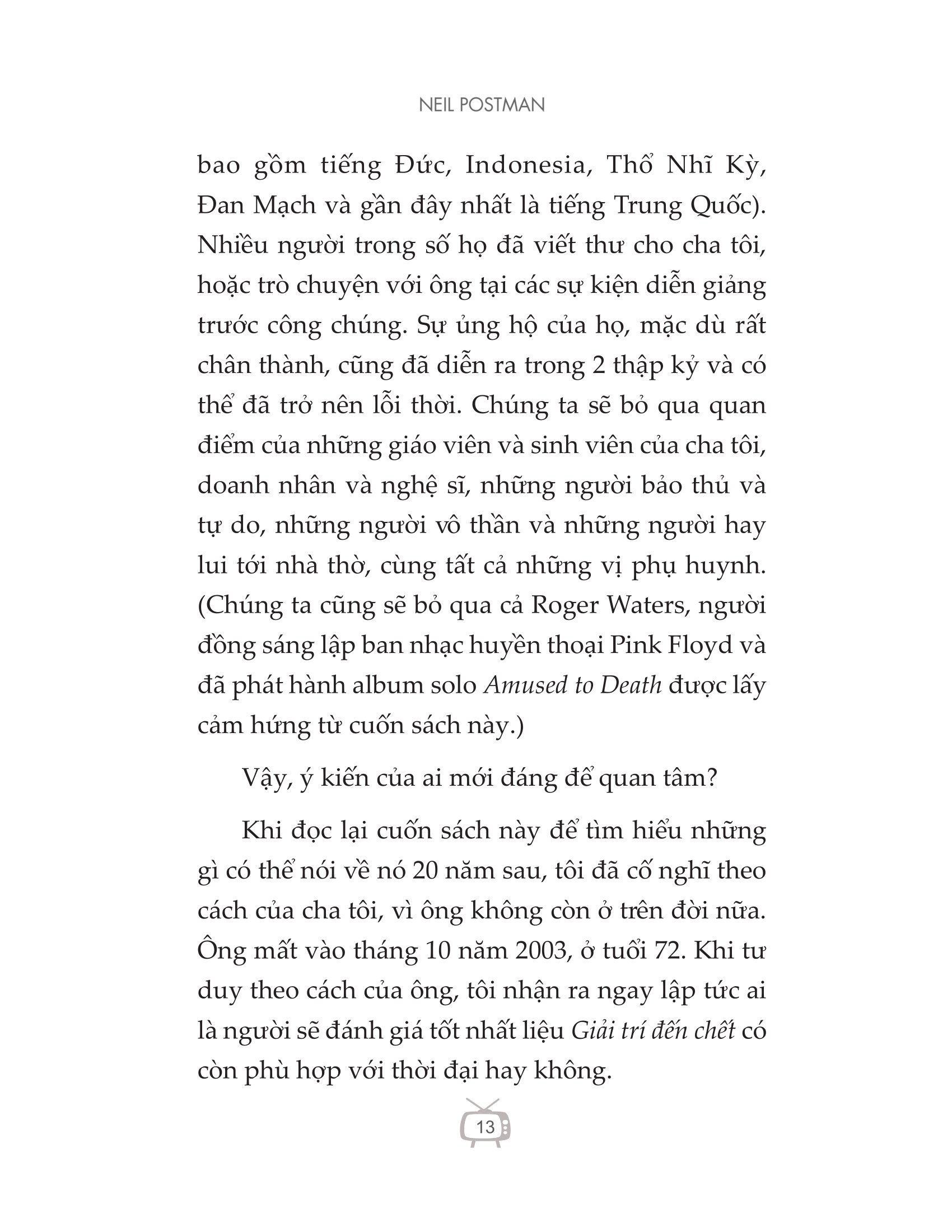 giải trí đến chết