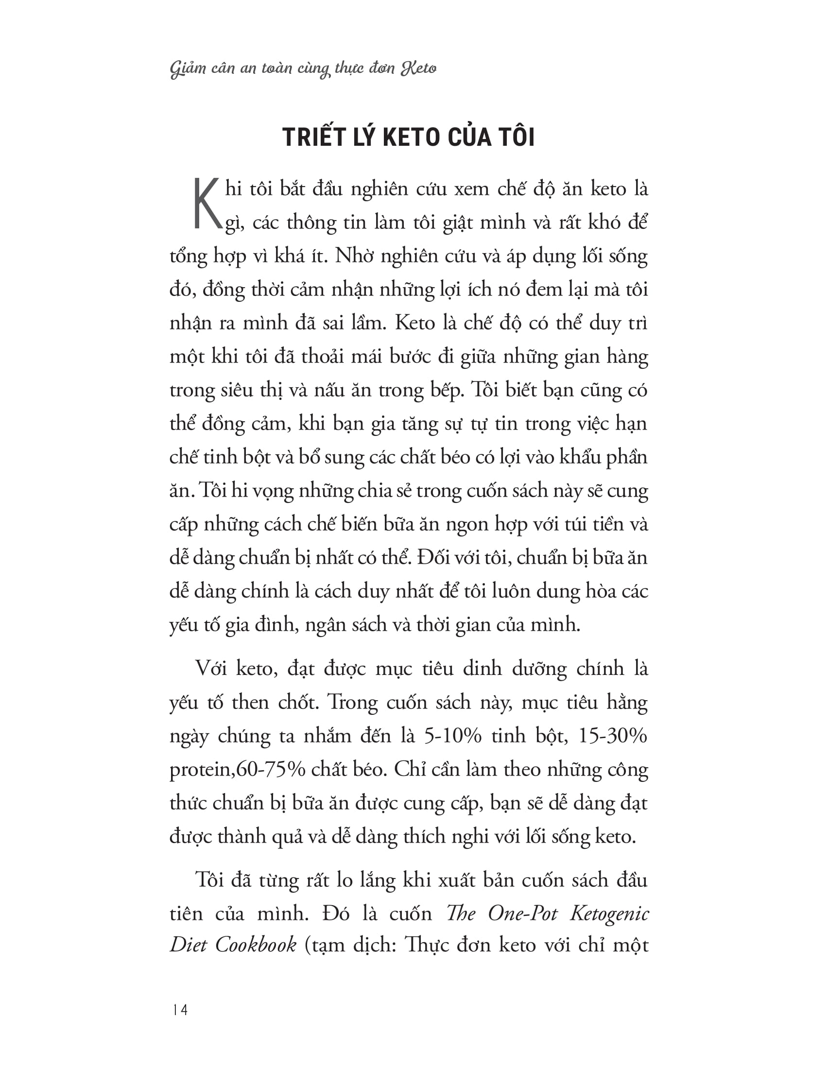 giảm cân an toàn cùng thực đơn keto