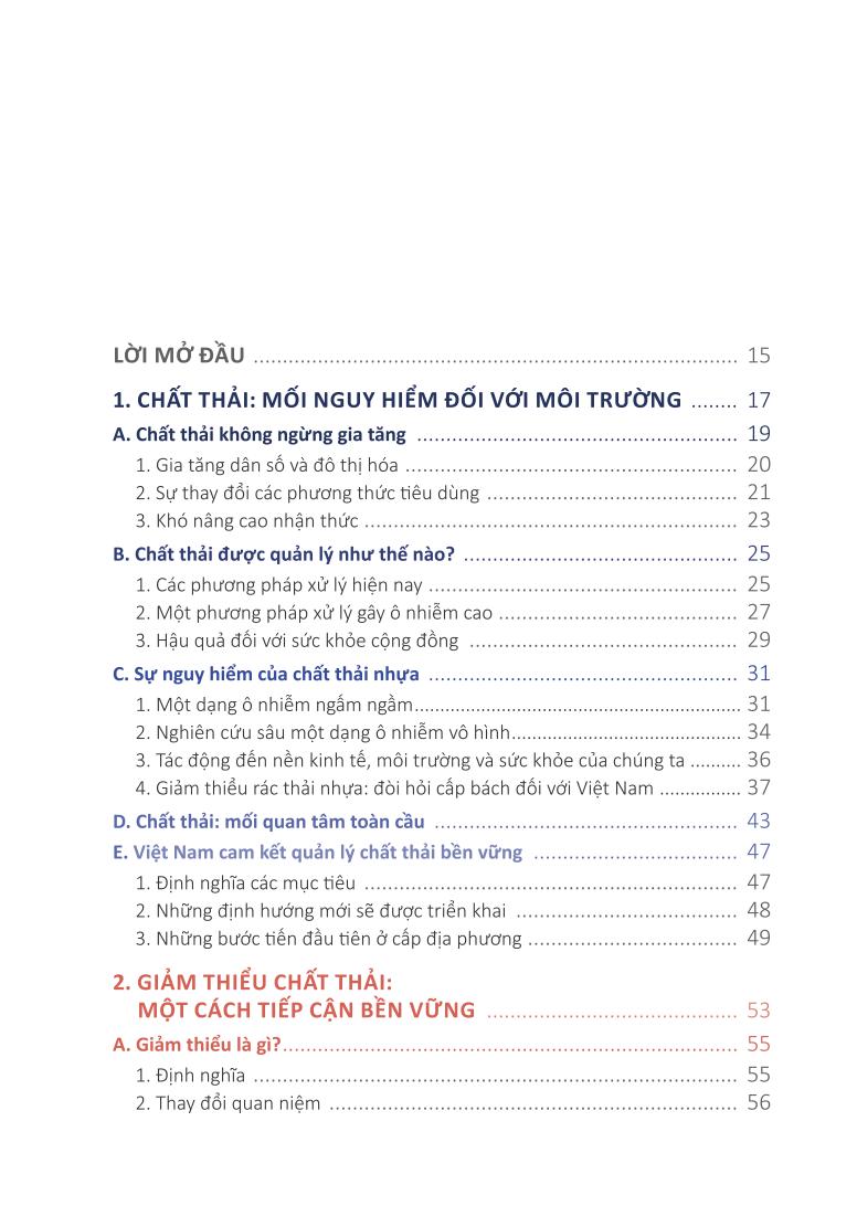 giảm thiểu chất thải tại việt nam - cần hành động trước khi quá muộn