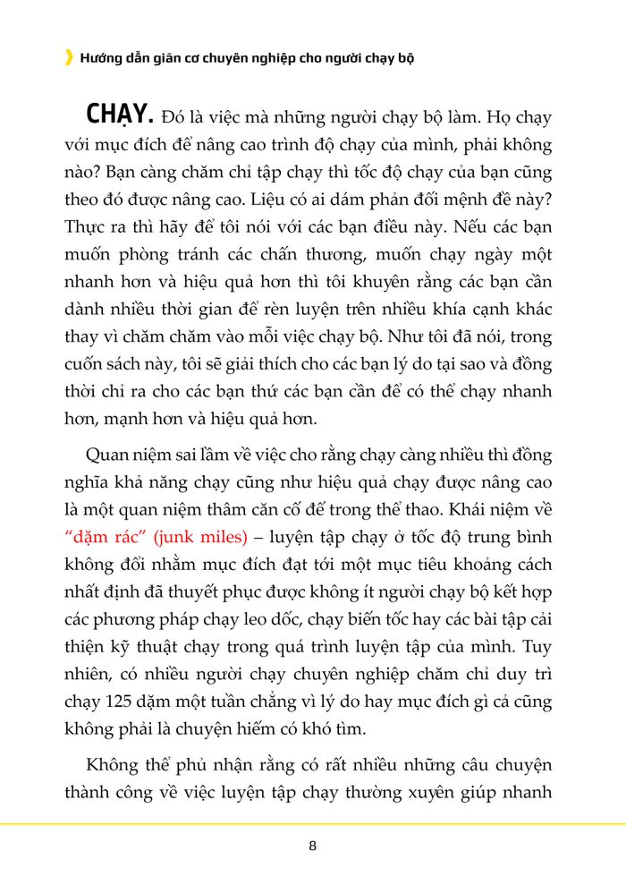 giãn cơ chuyên nghiệp cho người chạy bộ