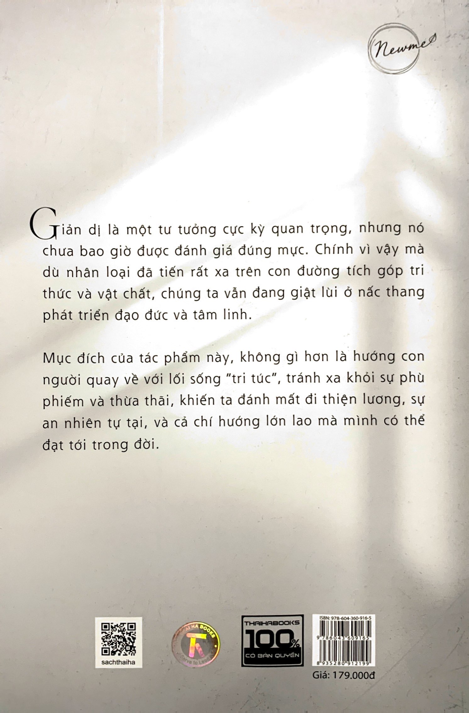 giản dị: giải pháp cho những vấn đề của con người