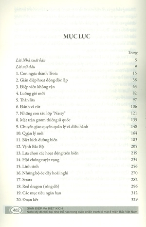 gián điệp và biệt kích nước mỹ đã thất bại như thế nào trong cuộc chiến tranh bí mật ở miền bắc việt nam