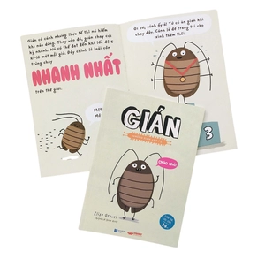 gián - những sinh vật í ẹ (khoa học hài hước dành cho trẻ 5-9 tuổi) (tái bản 2023)