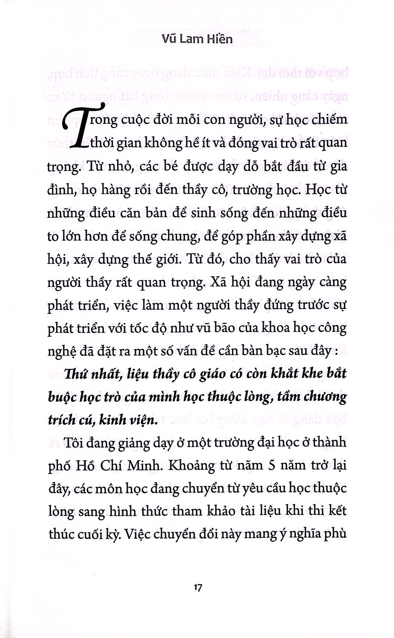 giảng đường trò chuyện