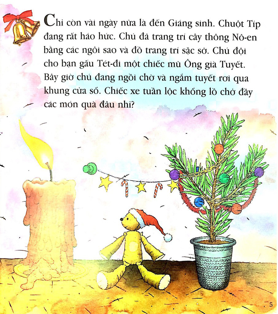 giáng sinh đầu tiên của chuột típ (tái bản 2022)