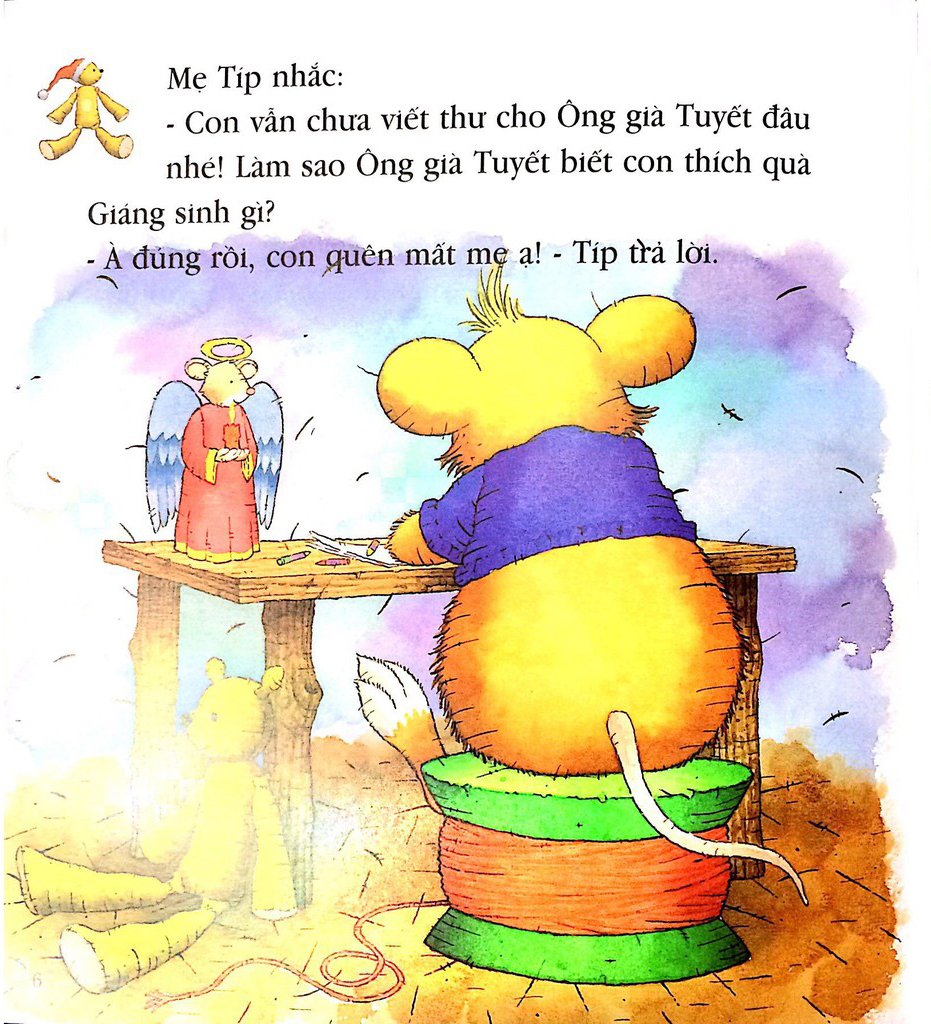 giáng sinh đầu tiên của chuột típ (tái bản 2022)