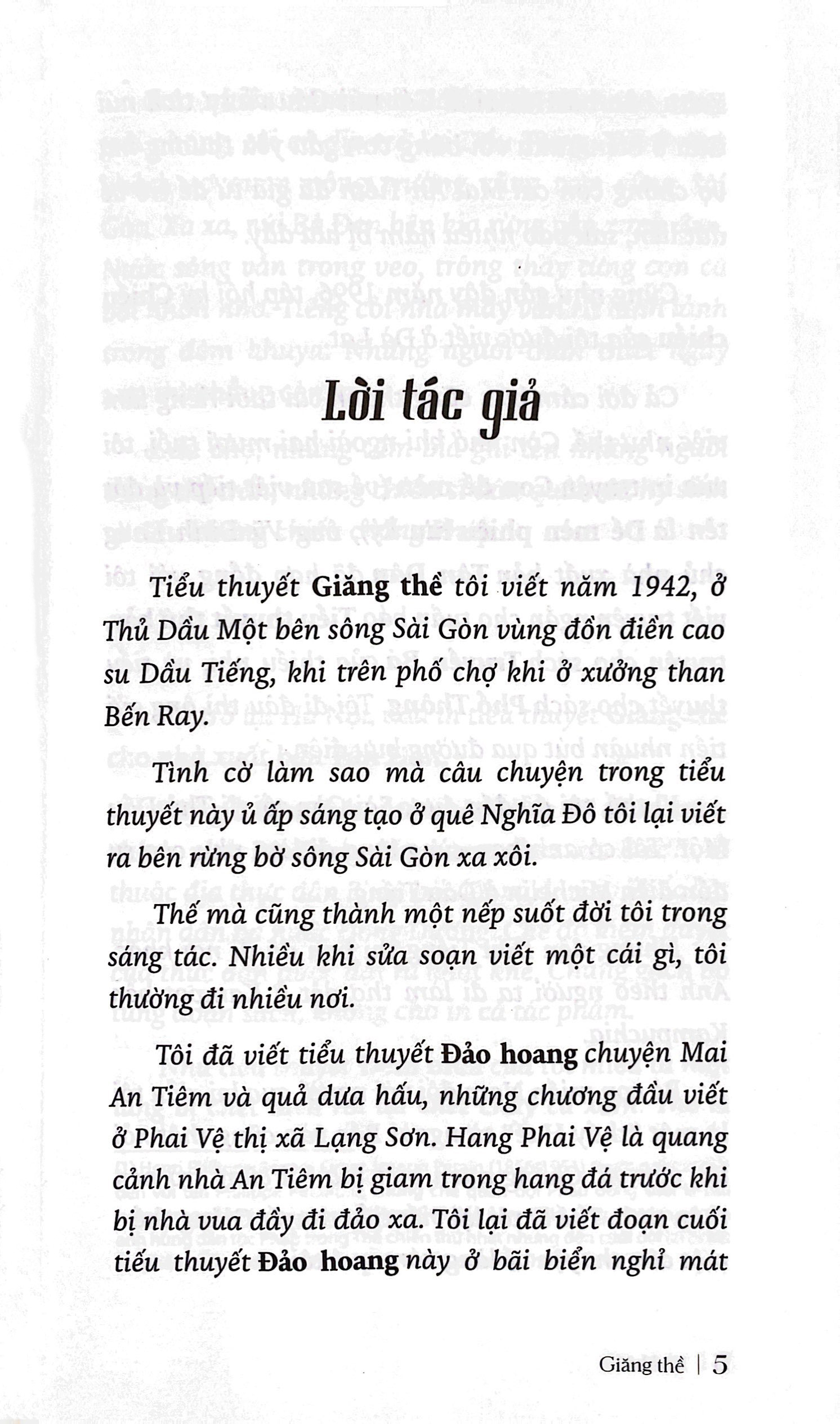 giăng thề