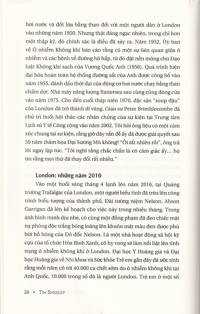 giành lại không khí sạch - sự khởi đầu và kết thúc của ô nhiễm khí quyển (tái bản)