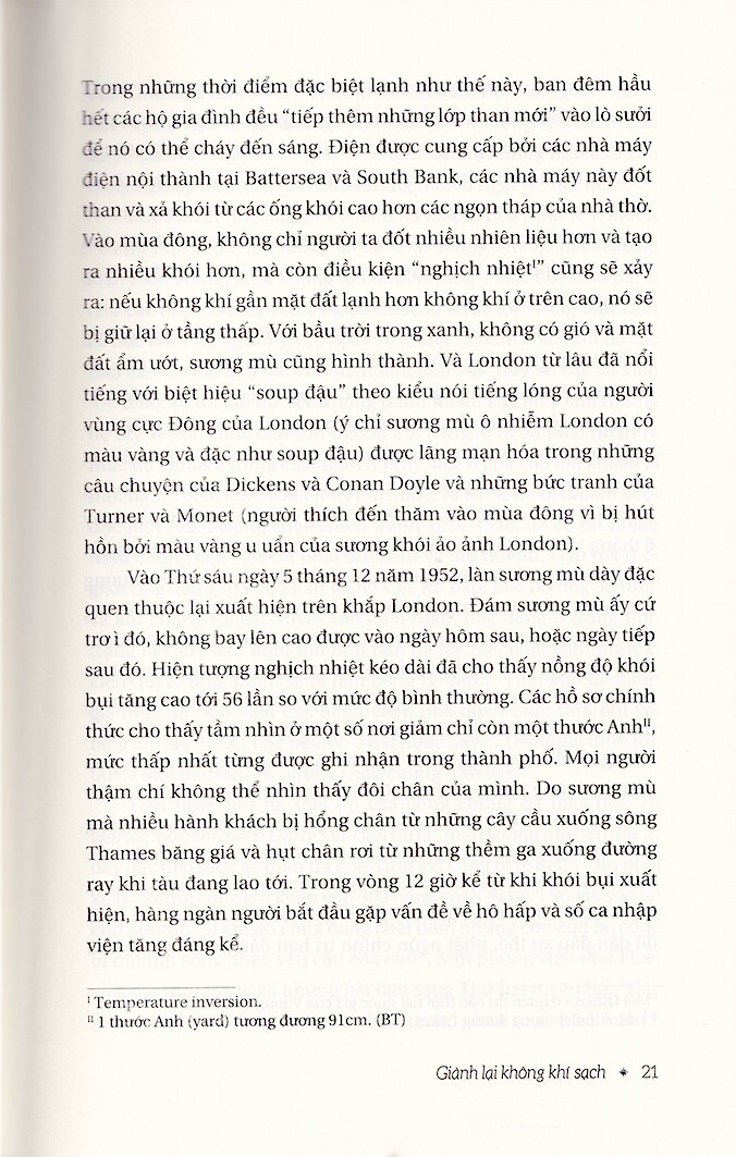 giành lại không khí sạch - sự khởi đầu và kết thúc của ô nhiễm khí quyển (tái bản)