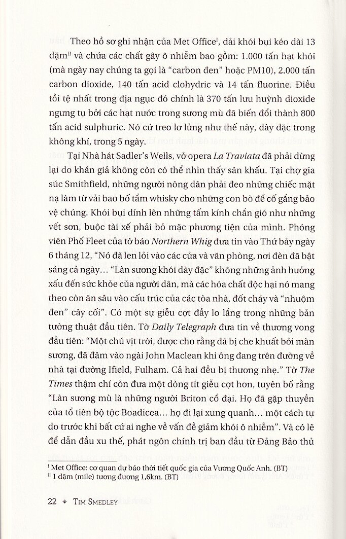giành lại không khí sạch - sự khởi đầu và kết thúc của ô nhiễm khí quyển (tái bản)