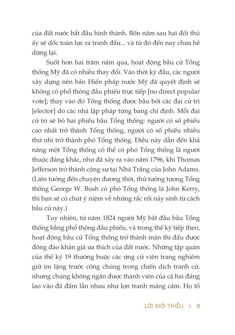 giành phiếu bầu bằng mọi giá