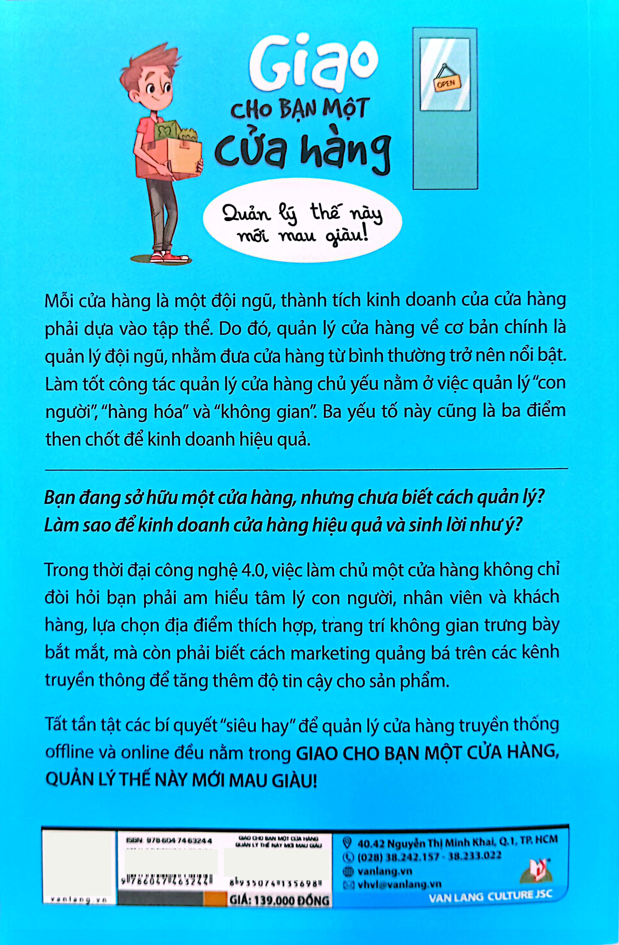 giao cho bạn một cửa hàng - quản lý thế này mới mau giàu (tái bản 2024)