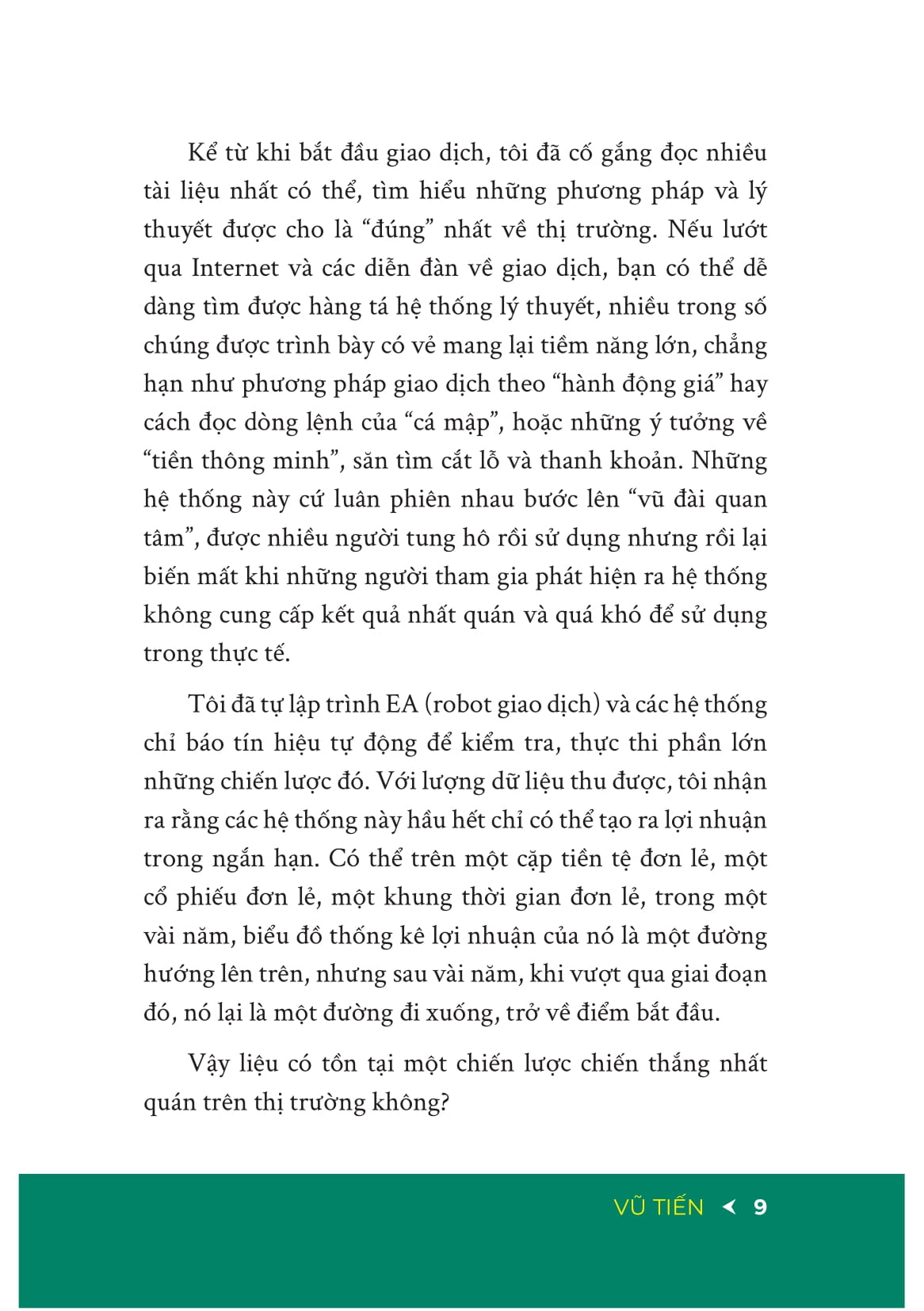 giao dịch sự bất định - phương pháp đầu tư thực chiến trong môi trường đầy ngẫu nhiên của thị trường tài chính