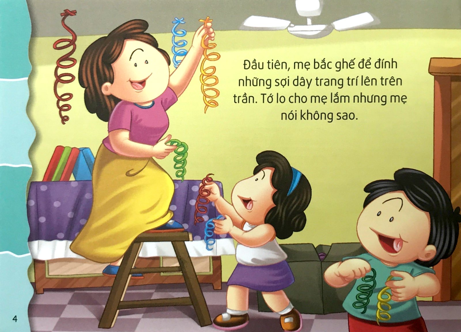 giáo dục các kỹ năng cần thiết cho trẻ - khéo tay trang trí