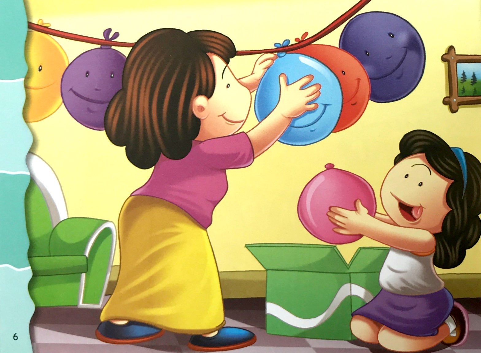 giáo dục các kỹ năng cần thiết cho trẻ - khéo tay trang trí