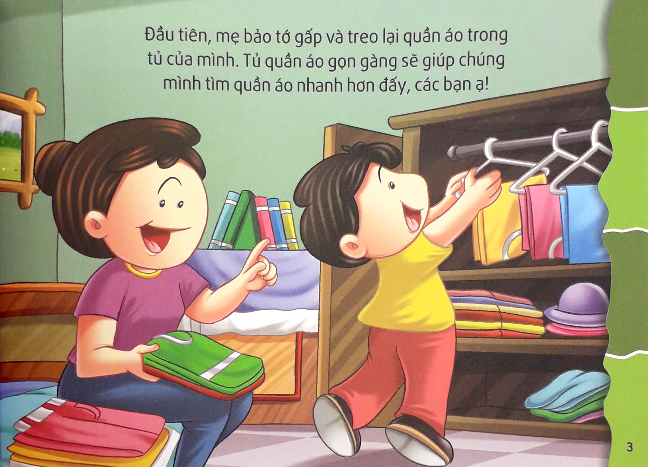 giáo dục các kỹ năng cần thiết cho trẻ - sắp xếp nhà cửa thật là vui