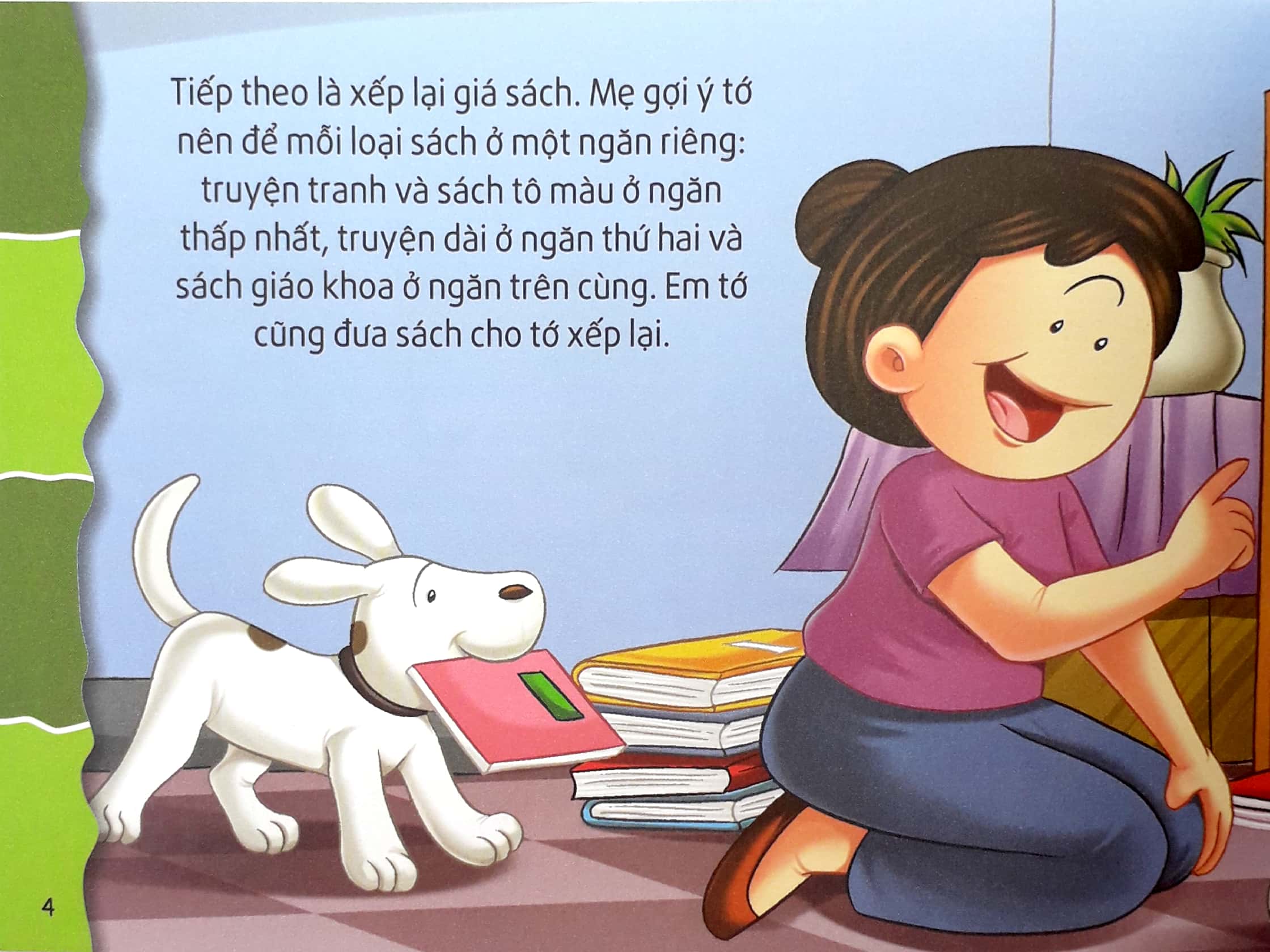 giáo dục các kỹ năng cần thiết cho trẻ - sắp xếp nhà cửa thật là vui