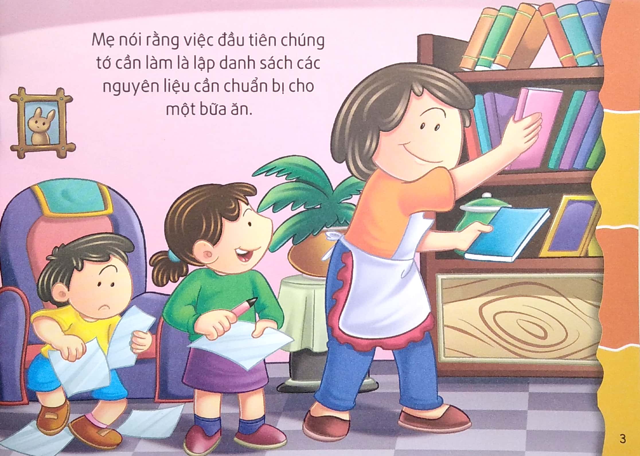 giáo dục các kỹ năng cần thiết cho trẻ - vào bếp học nấu ăn
