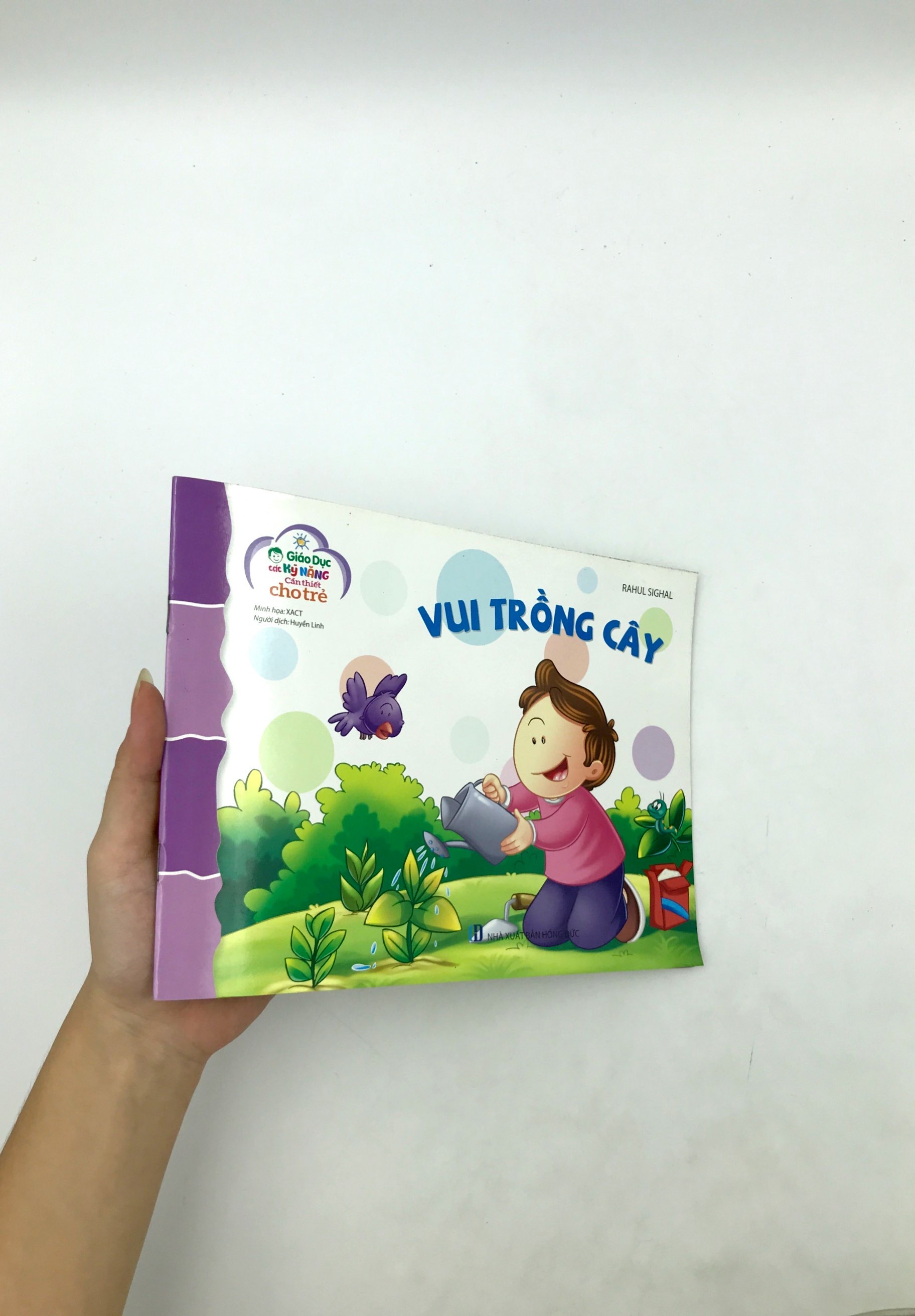 giáo dục các kỹ năng cần thiết cho trẻ - vui trồng cây