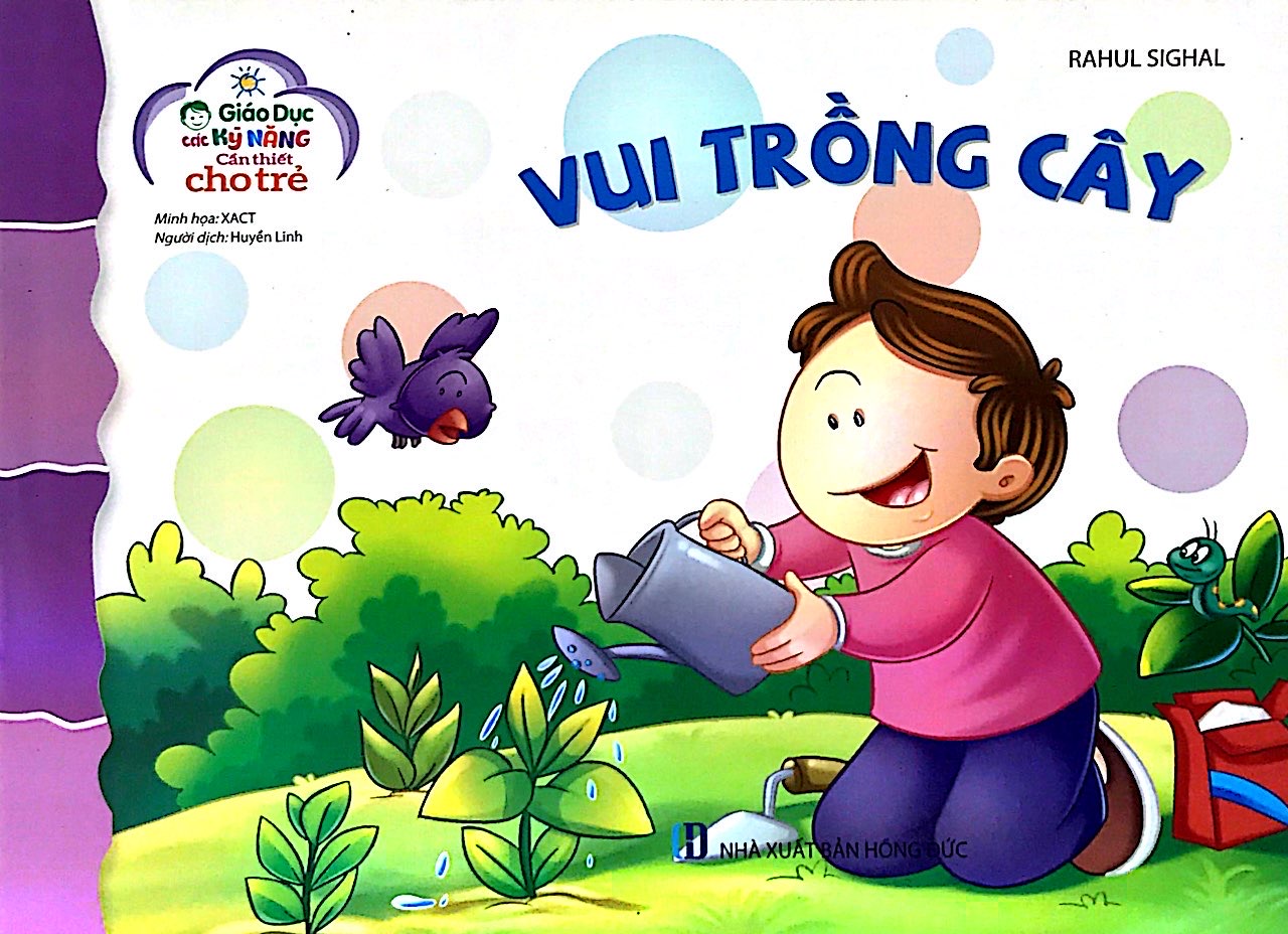 giáo dục các kỹ năng cần thiết cho trẻ - vui trồng cây