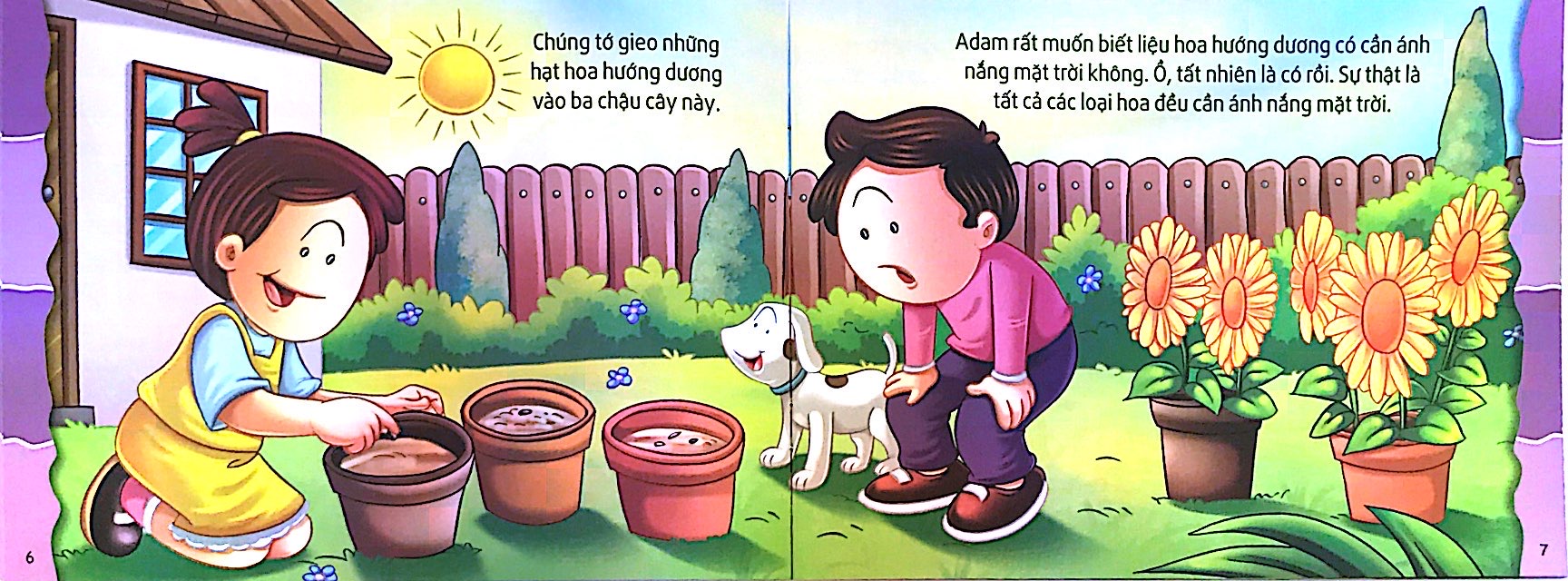 giáo dục các kỹ năng cần thiết cho trẻ - vui trồng cây