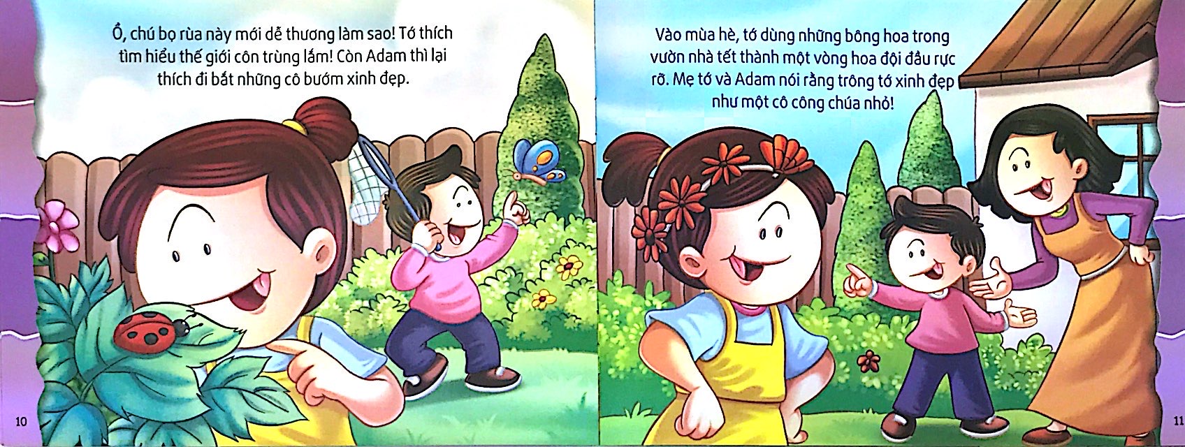 giáo dục các kỹ năng cần thiết cho trẻ - vui trồng cây