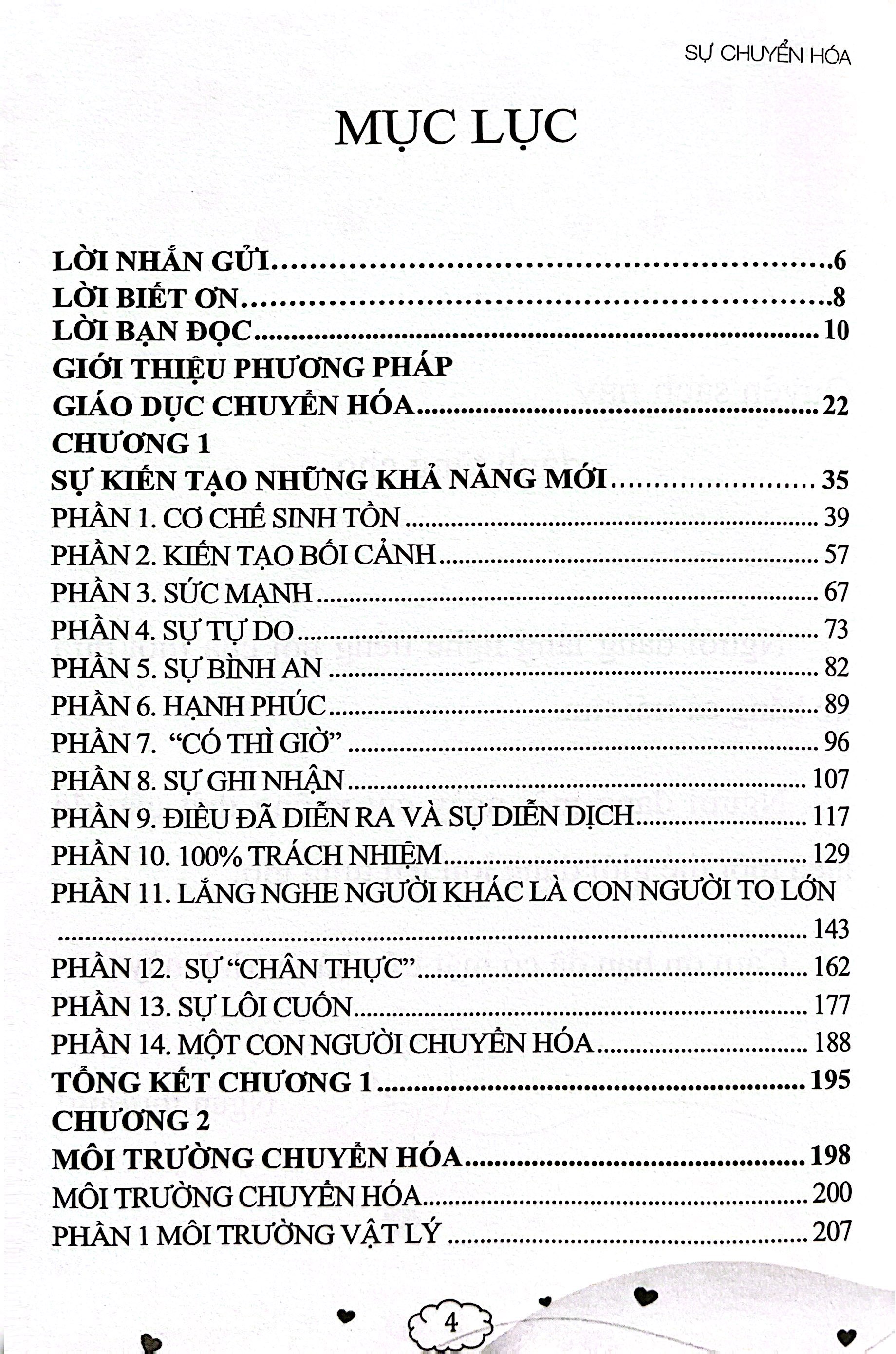 Giáo Dục Chuyển Hoá - Ứng Dụng Trong Hành Trình Nuôi Dạy Trẻ - Sự Chuyển Hoá - Bìa Cứng