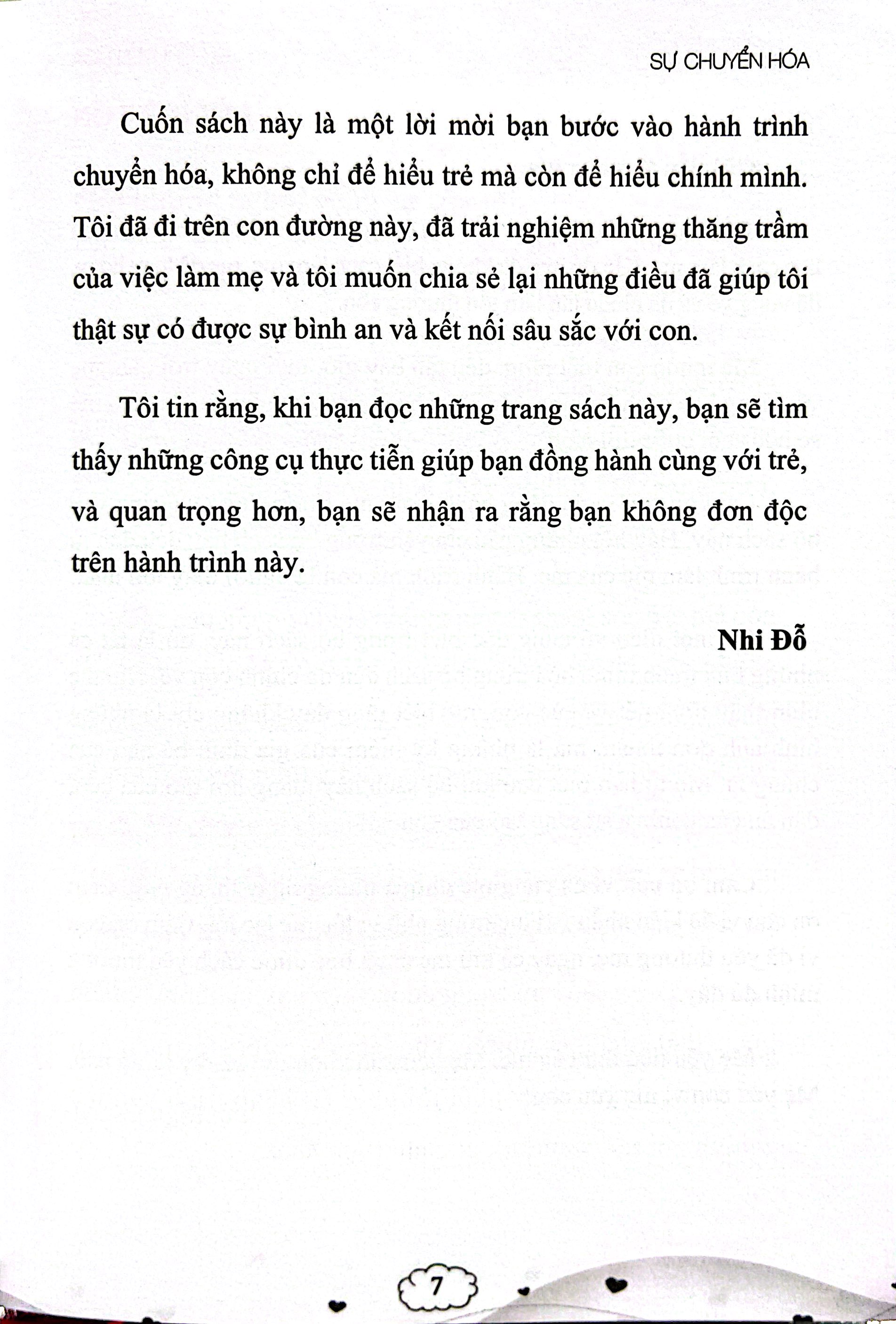 Giáo Dục Chuyển Hoá - Ứng Dụng Trong Hành Trình Nuôi Dạy Trẻ - Sự Chuyển Hoá - Bìa Cứng