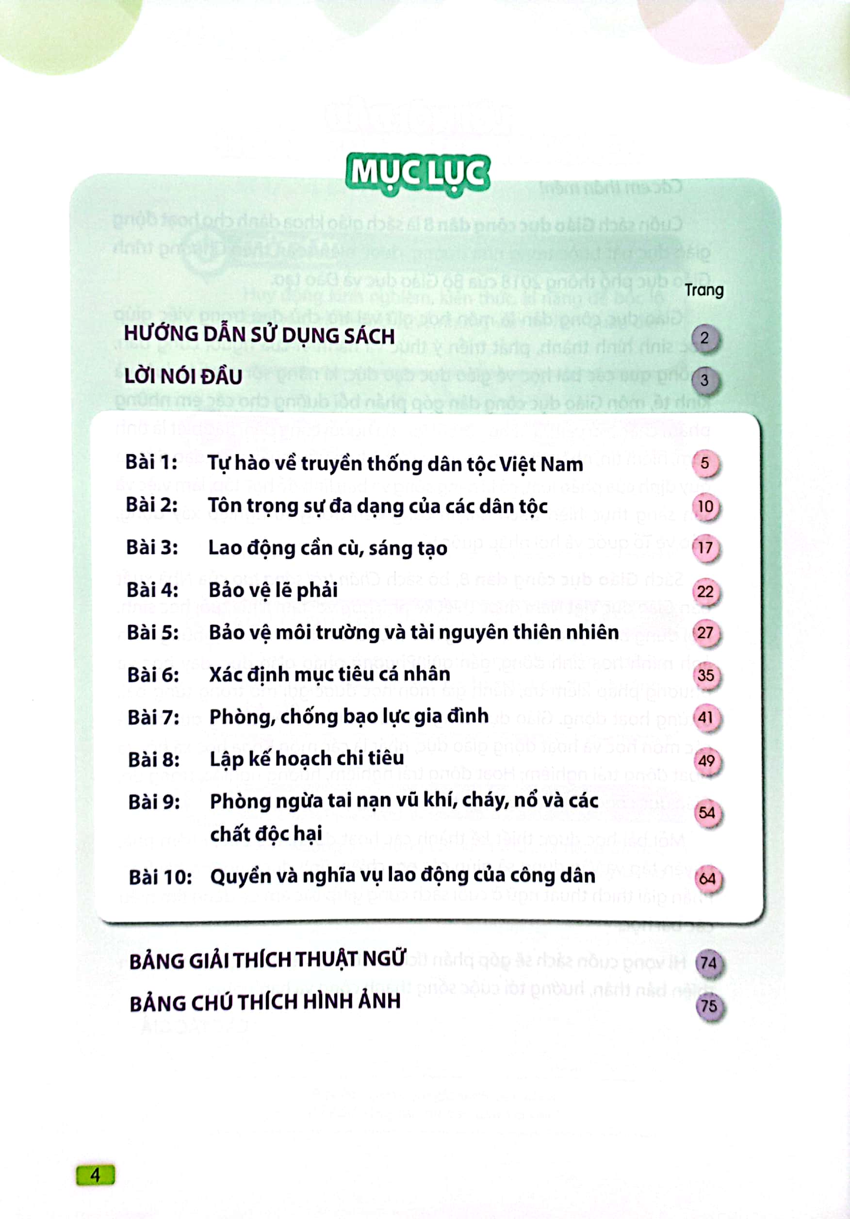 giáo dục công dân 8 (chân trời sáng tạo) (chuẩn)