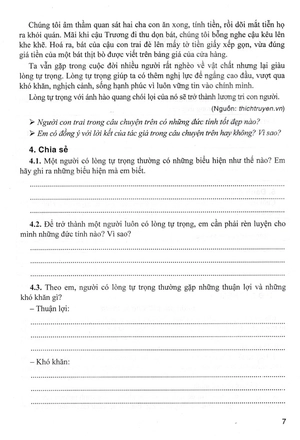 giáo dục đạo đức, kĩ năng sống dành cho học sinh lớp 8 (dùng chung cho các bộ sgk hiện hành)