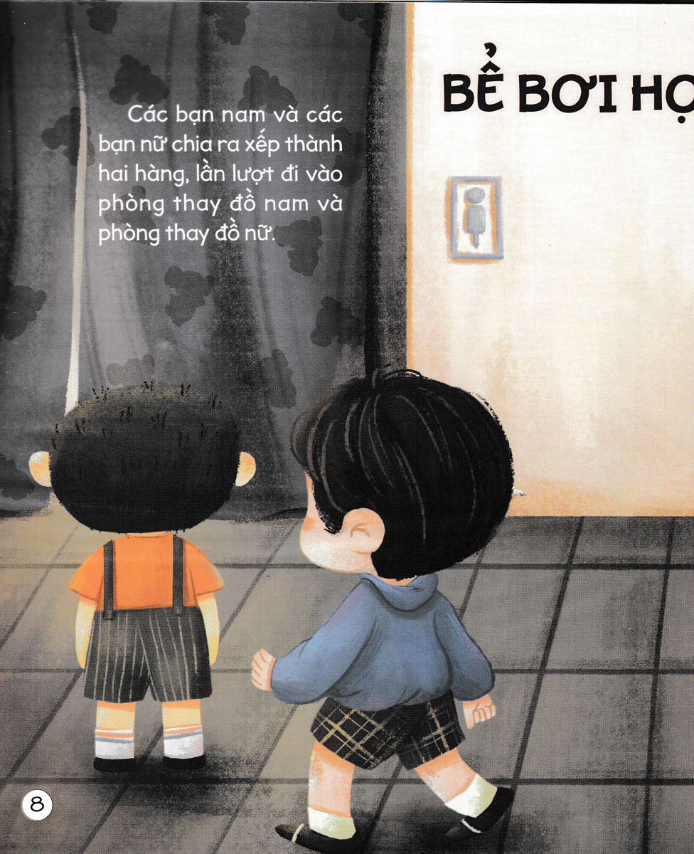 giáo dục đầu đời cho trẻ - những bài học tự bảo vệ bản thân - không được chạm vào vùng riêng tư của tớ