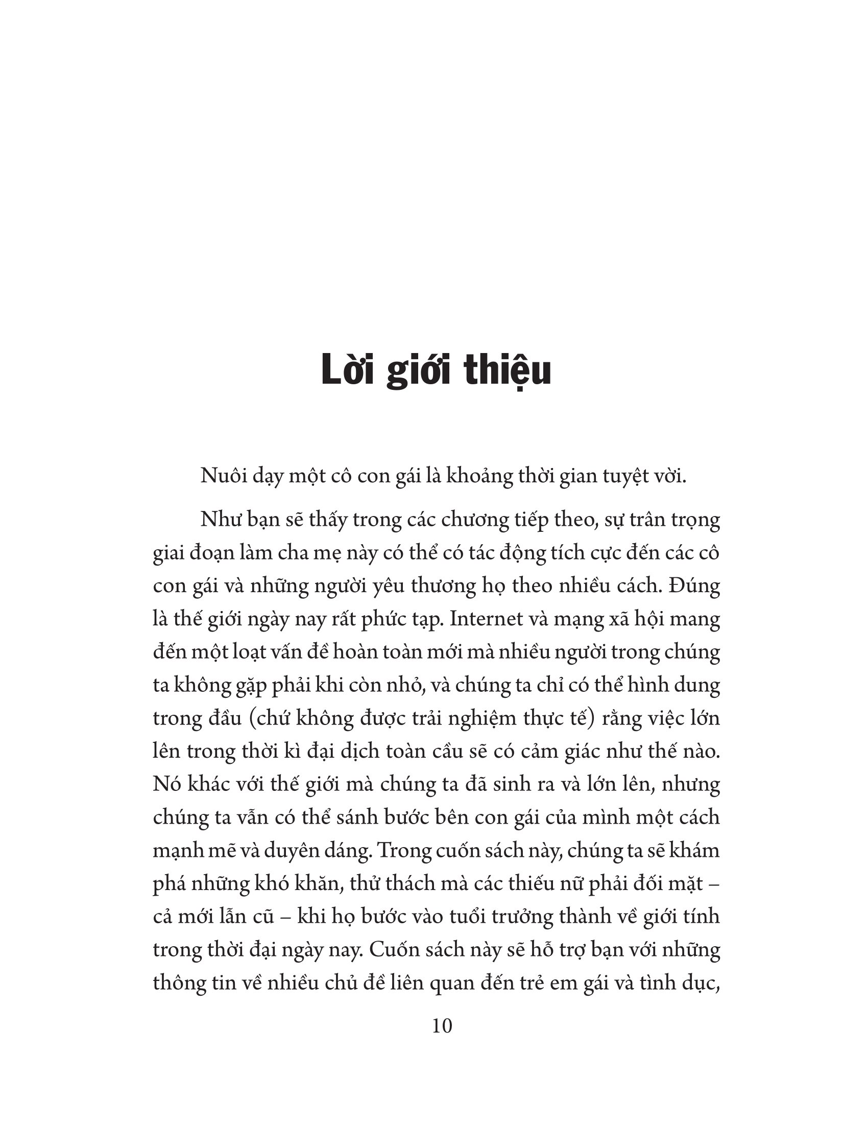 giáo dục giới tính cho con gái