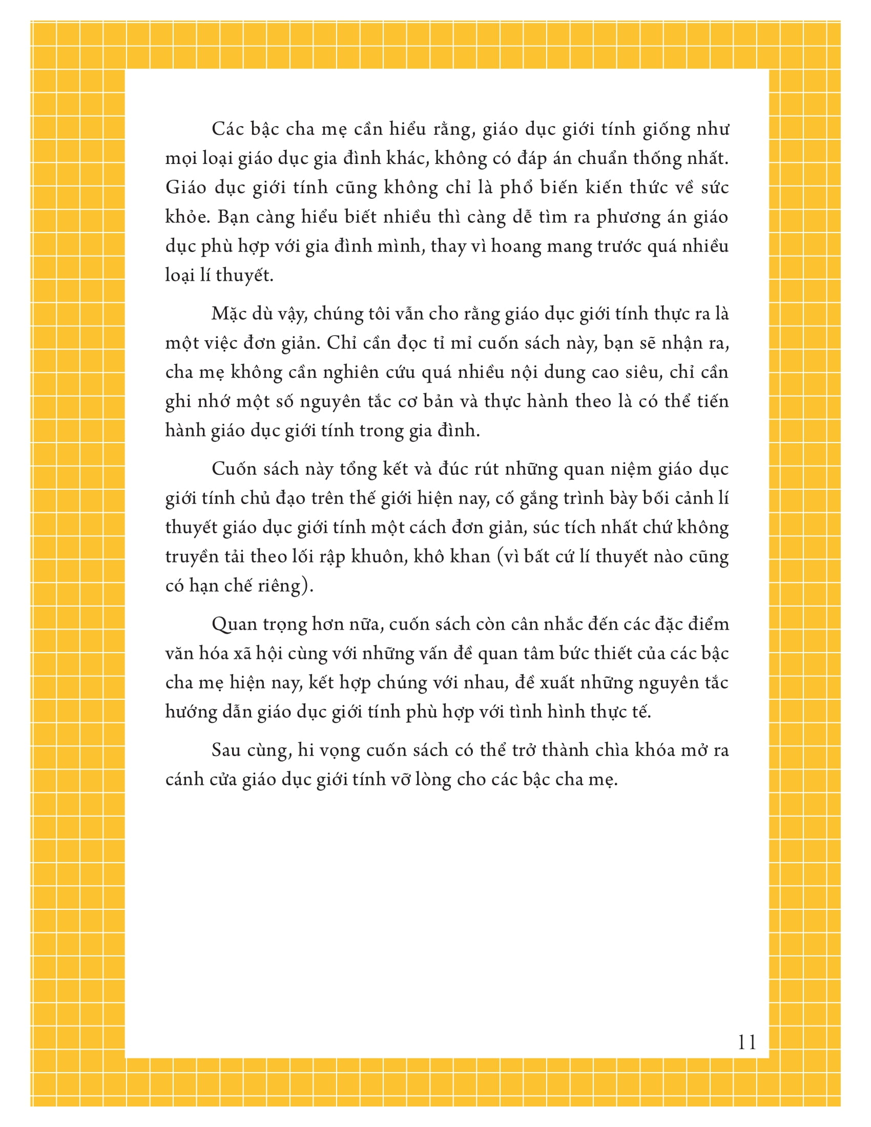 giáo dục giới tính cho trẻ thực ra rất đơn giản