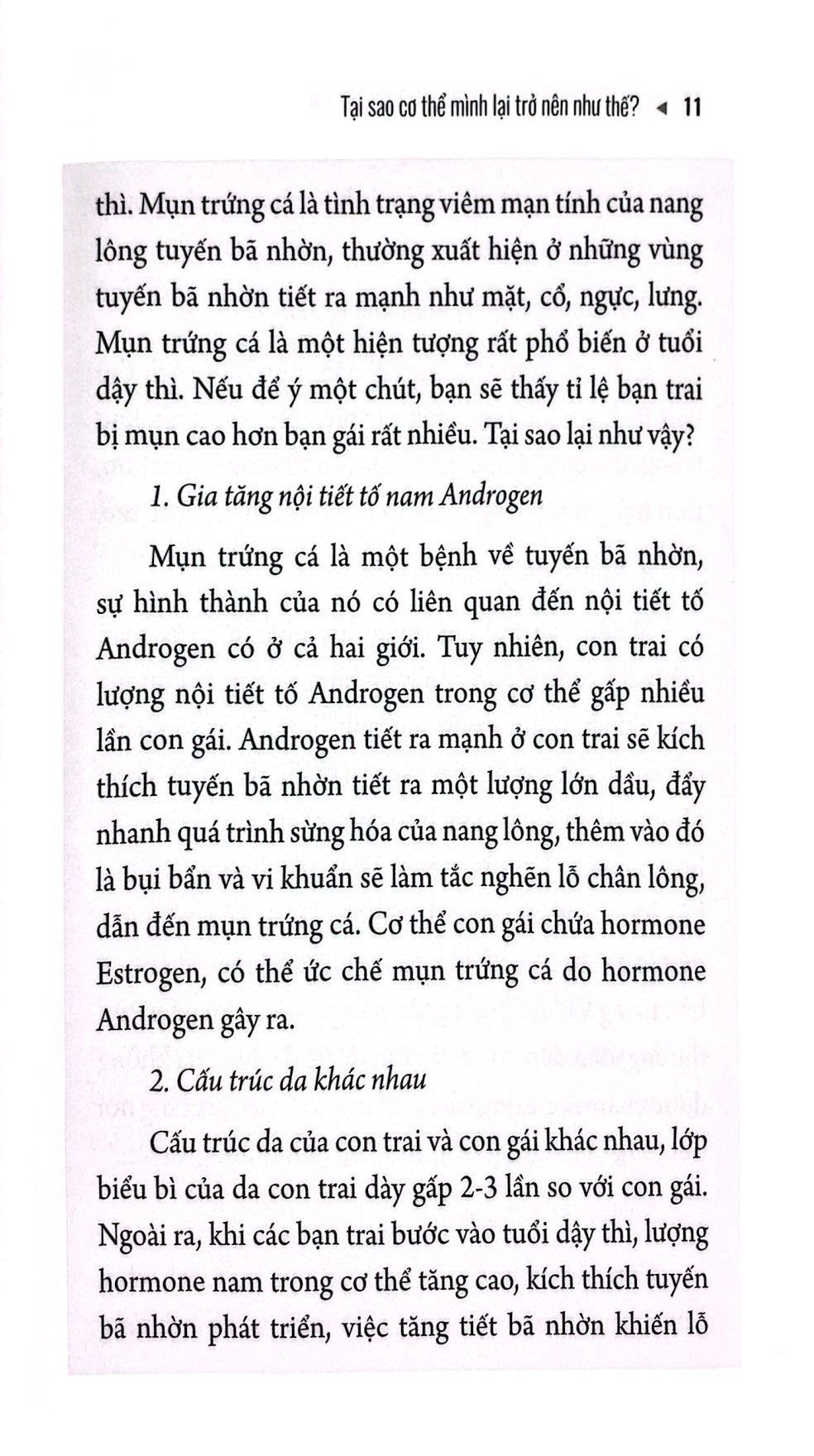 giáo dục giới tính - con trai tuổi dậy thì