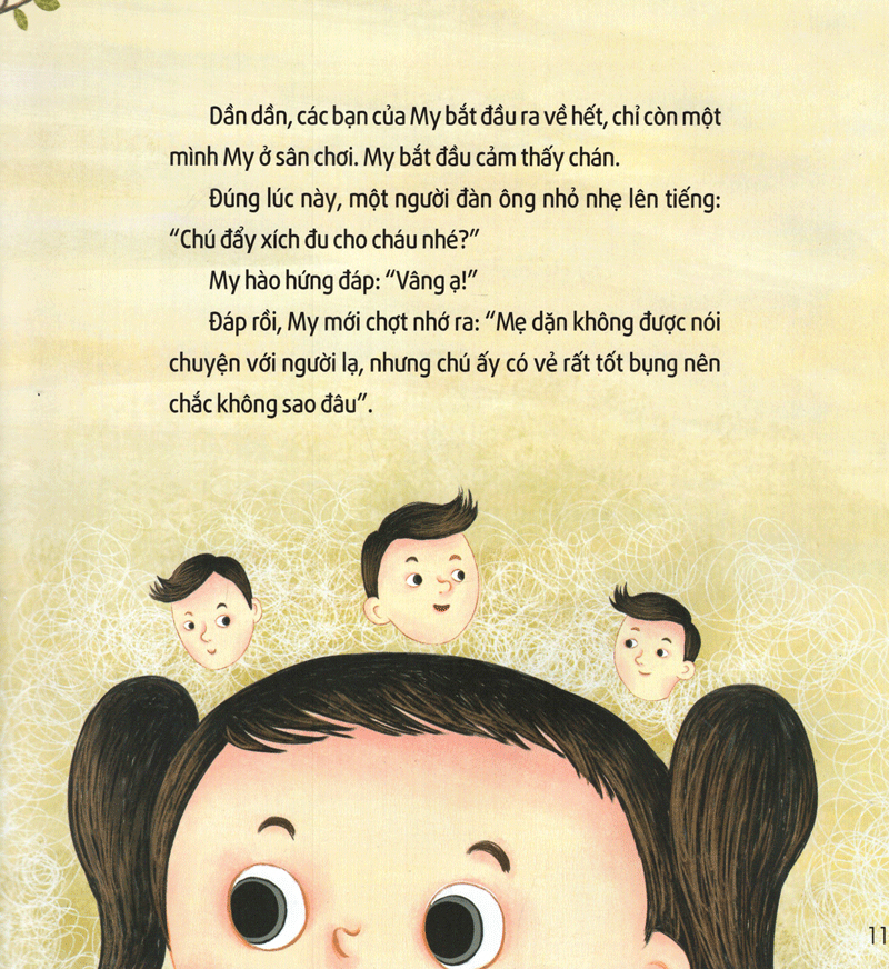 giáo dục giới tính - luôn cảnh giác với người lạ