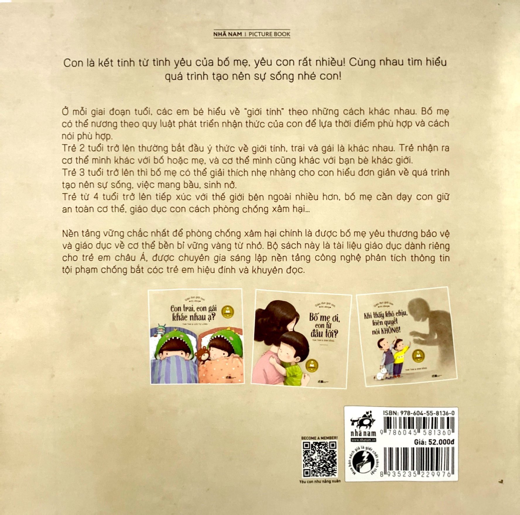 giáo dục giới tính nhi đồng - bố mẹ ơi, con từ đâu tới