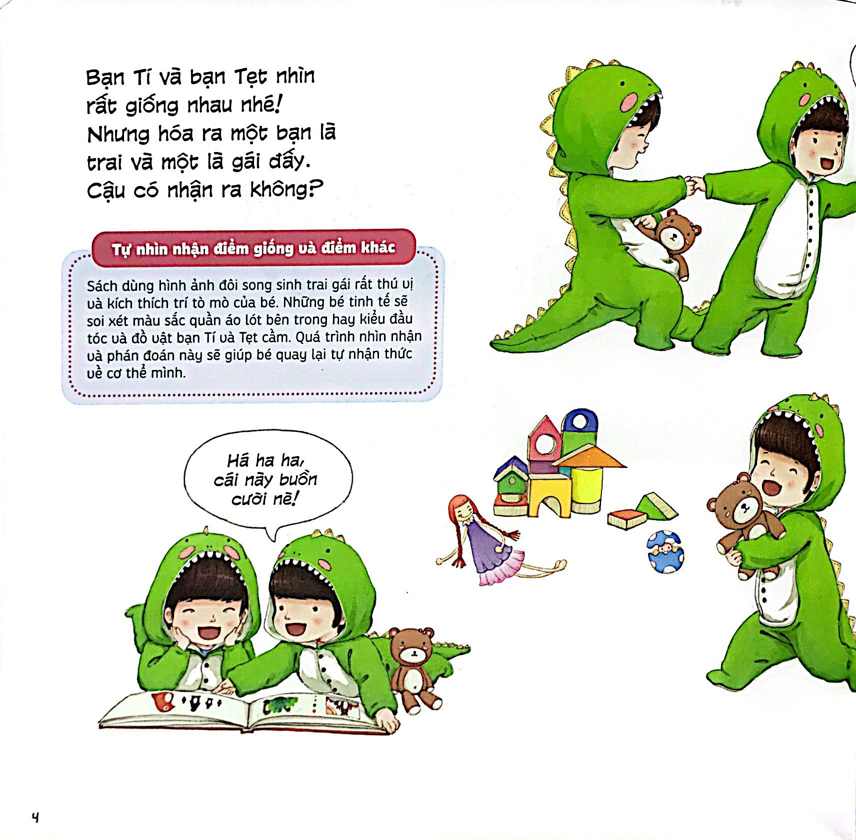 giáo dục giới tính nhi đồng - con trai, con gái khác nhau ạ ?