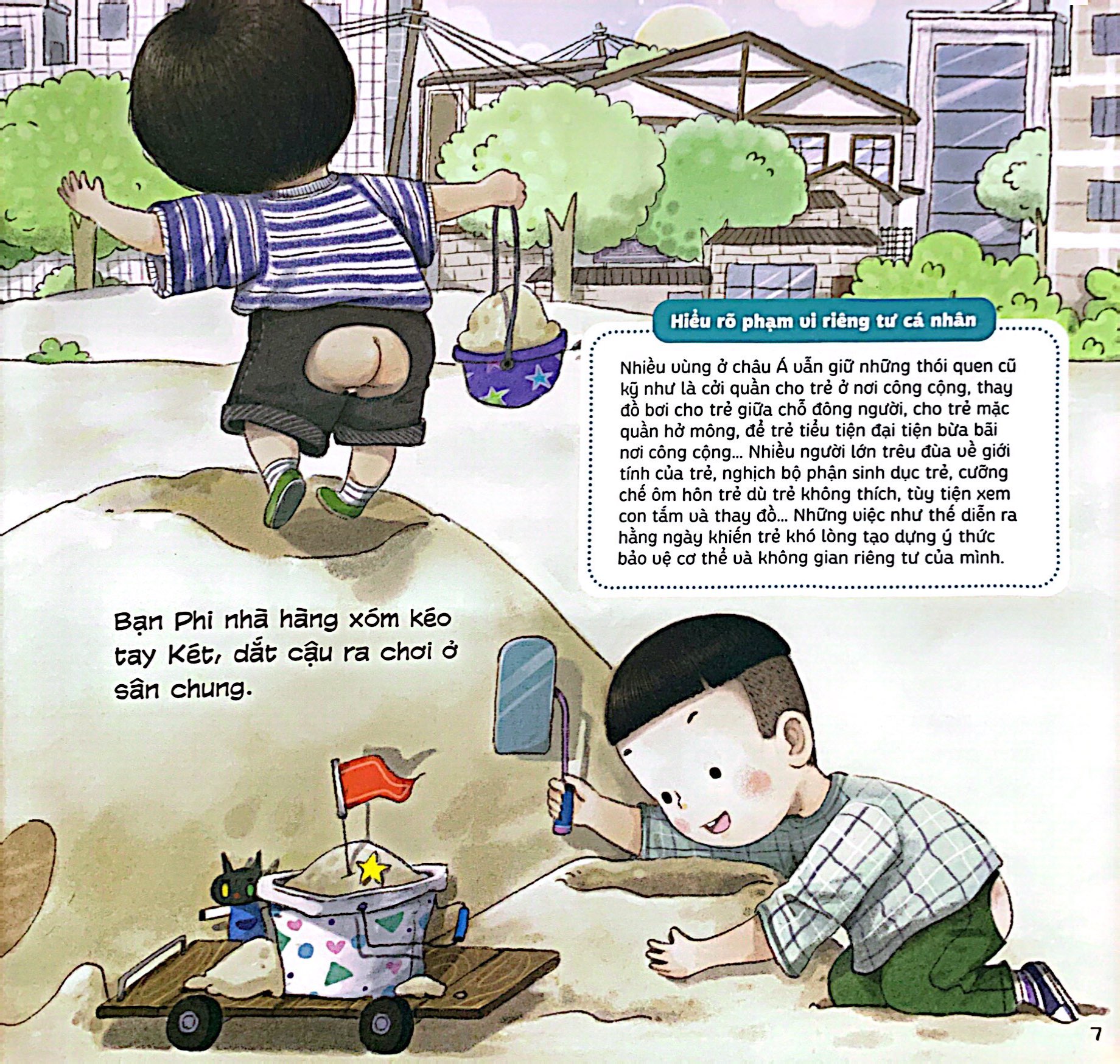 giáo dục giới tính nhi đồng - khi thấy khó chịu kiên quyết nói không