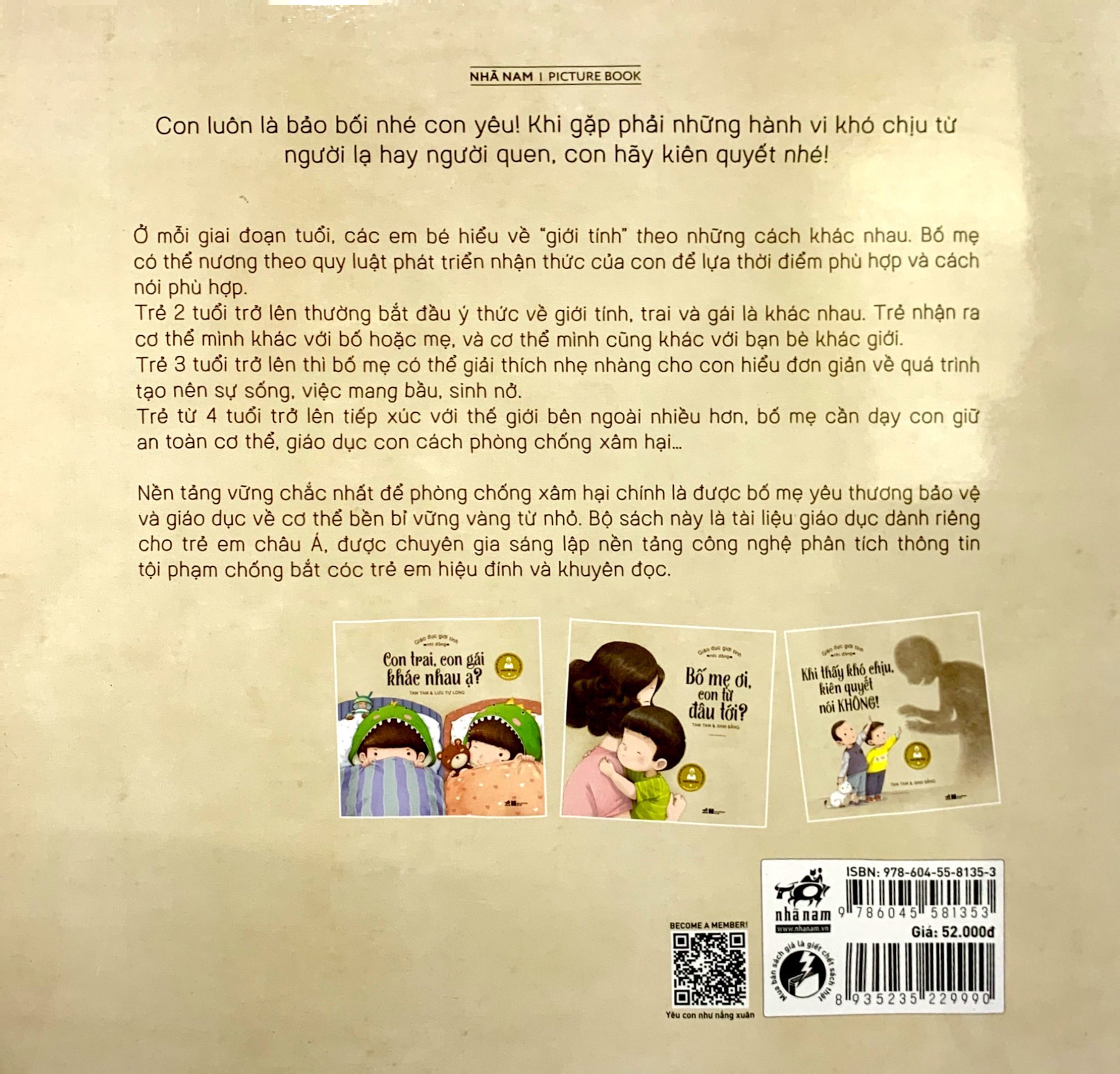 giáo dục giới tính nhi đồng - khi thấy khó chịu kiên quyết nói không
