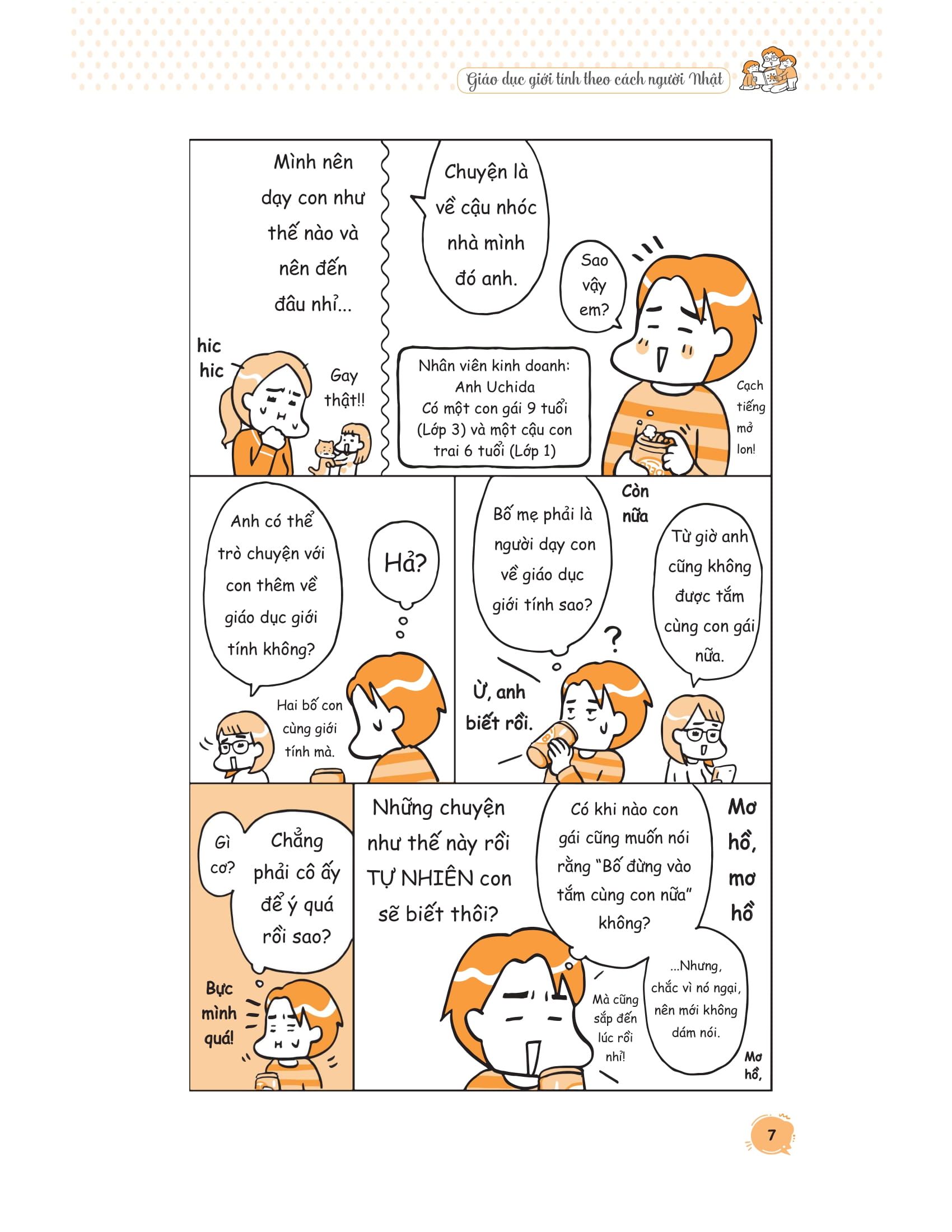 giáo dục giới tính theo cách người nhật