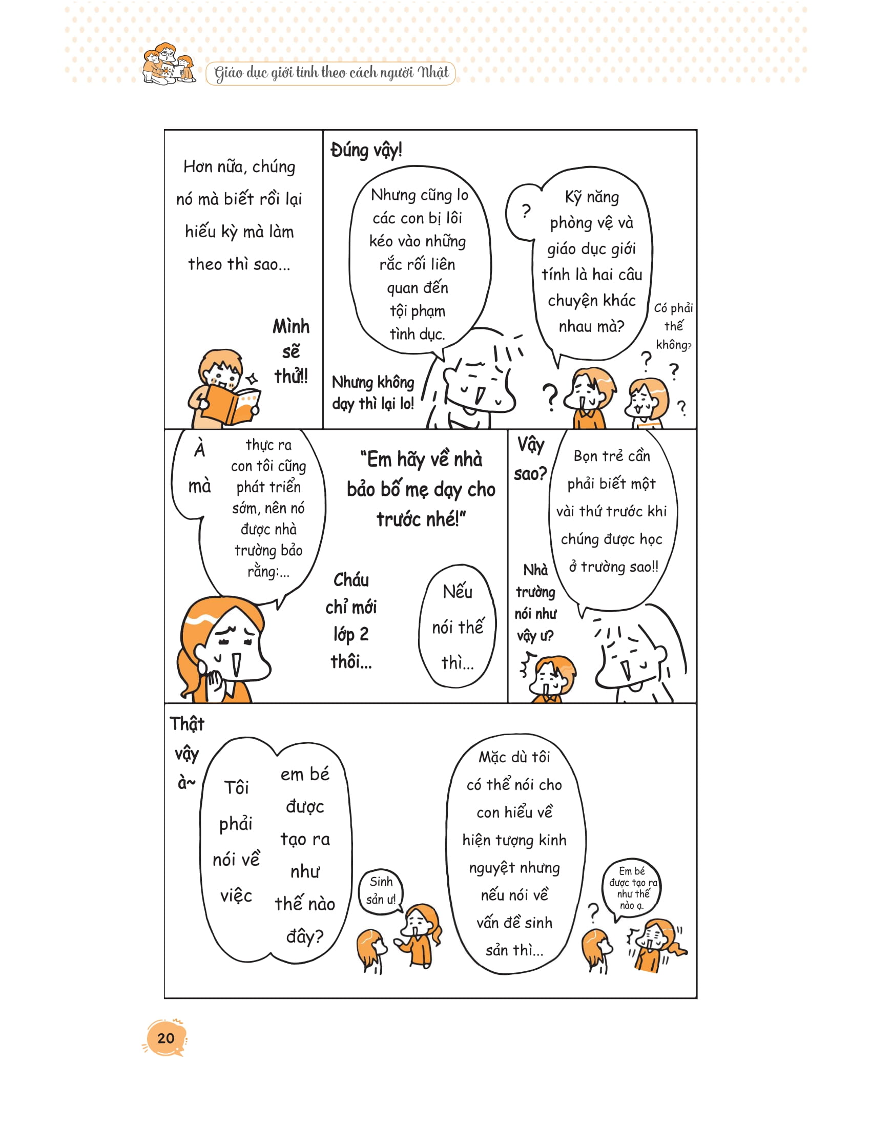 giáo dục giới tính theo cách người nhật